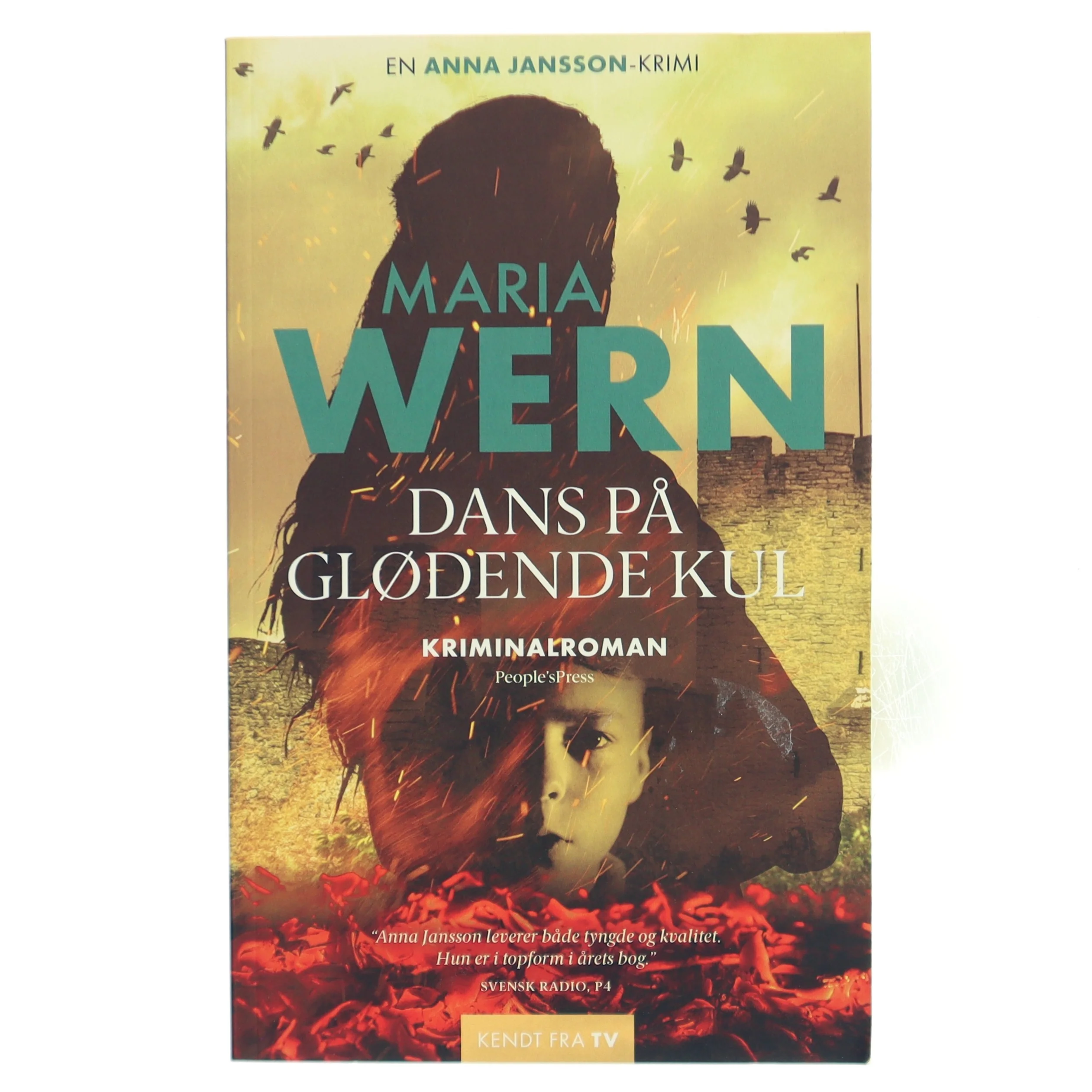 Dans på glødende kul : kriminalroman af Anna Jansson (Bog)