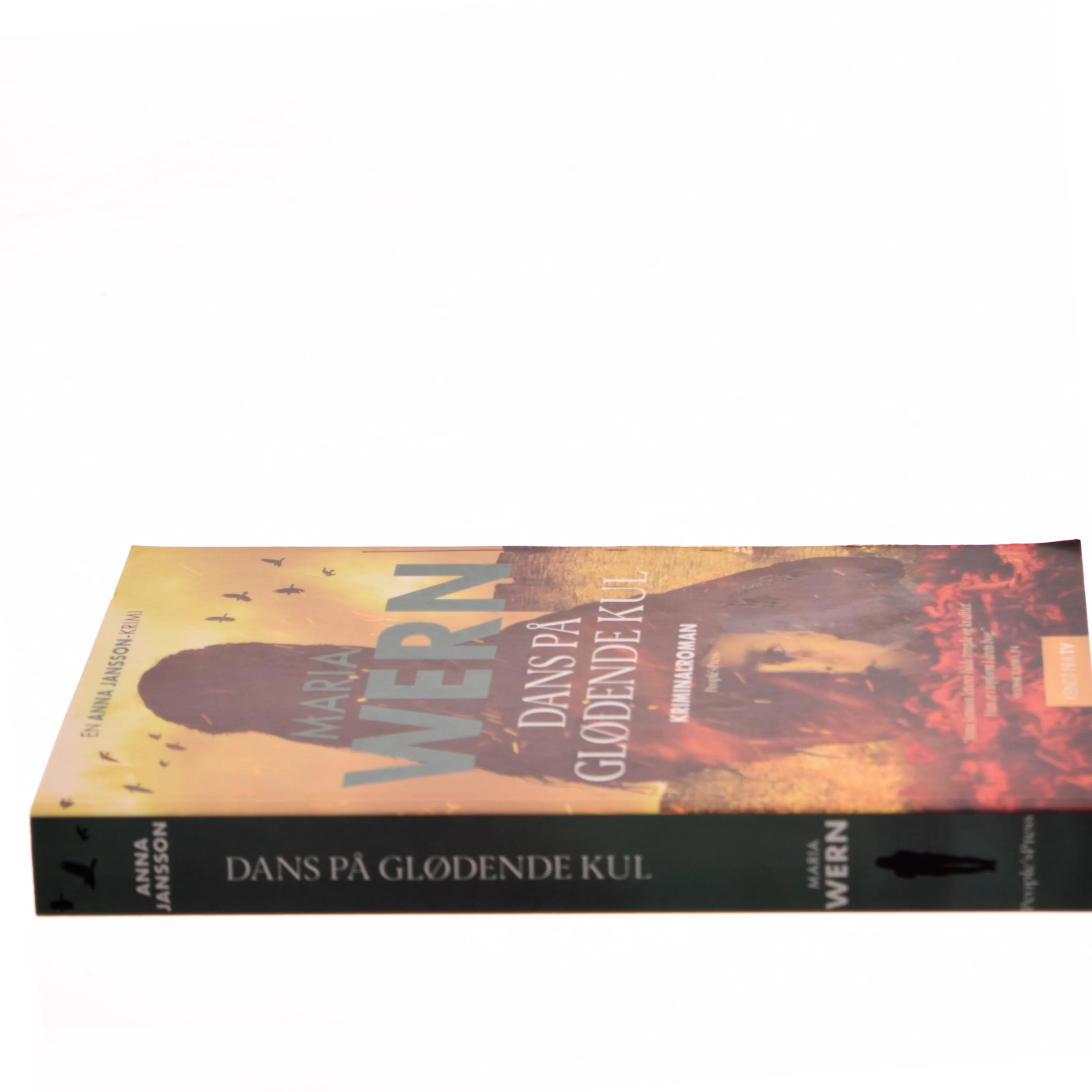 Dans på glødende kul : kriminalroman af Anna Jansson (Bog)