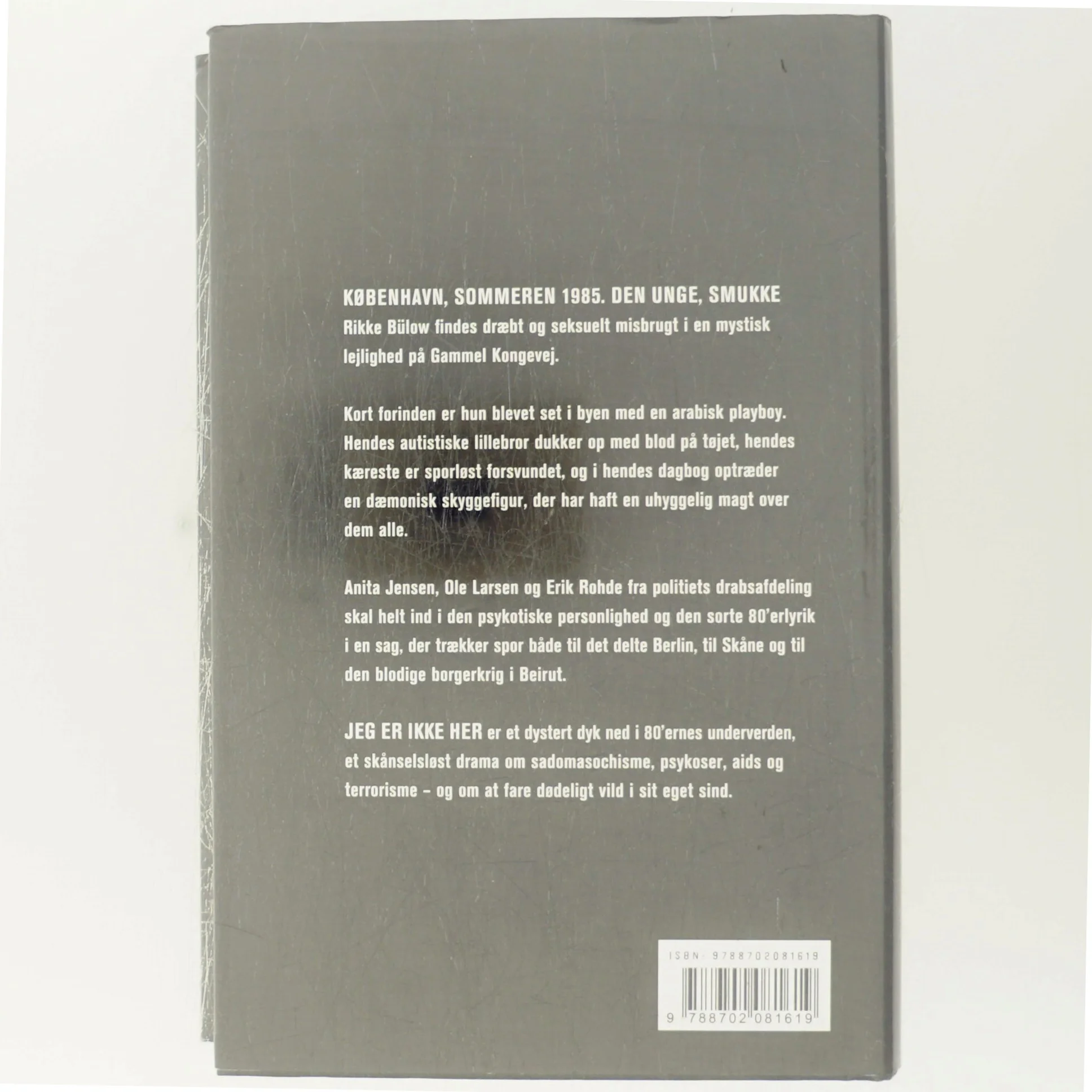 Jeg er ikke her : kriminalroman af Christian Dorph (Bog)