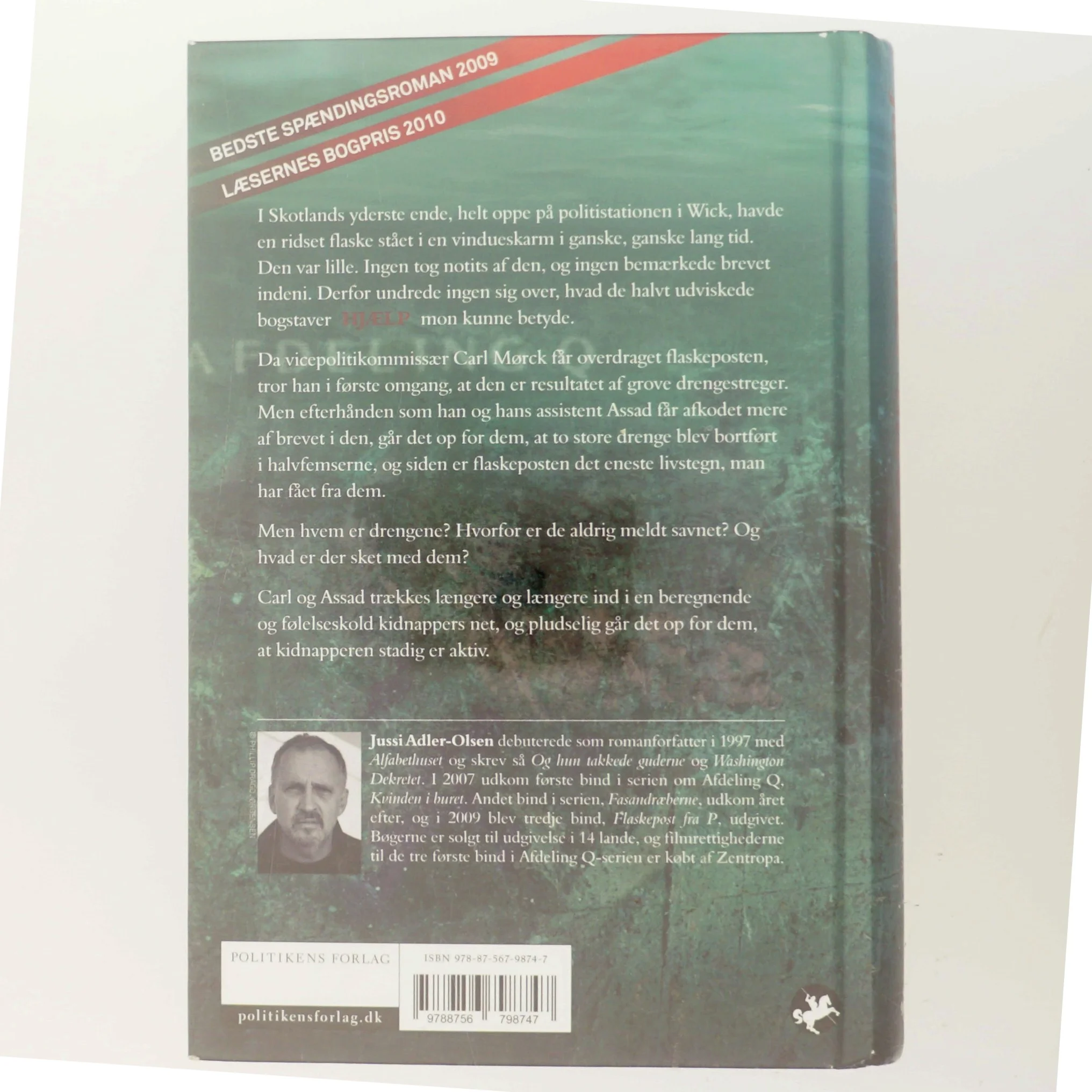 Flaskepost fra P af Jussi Adler-Olsen (Bog)