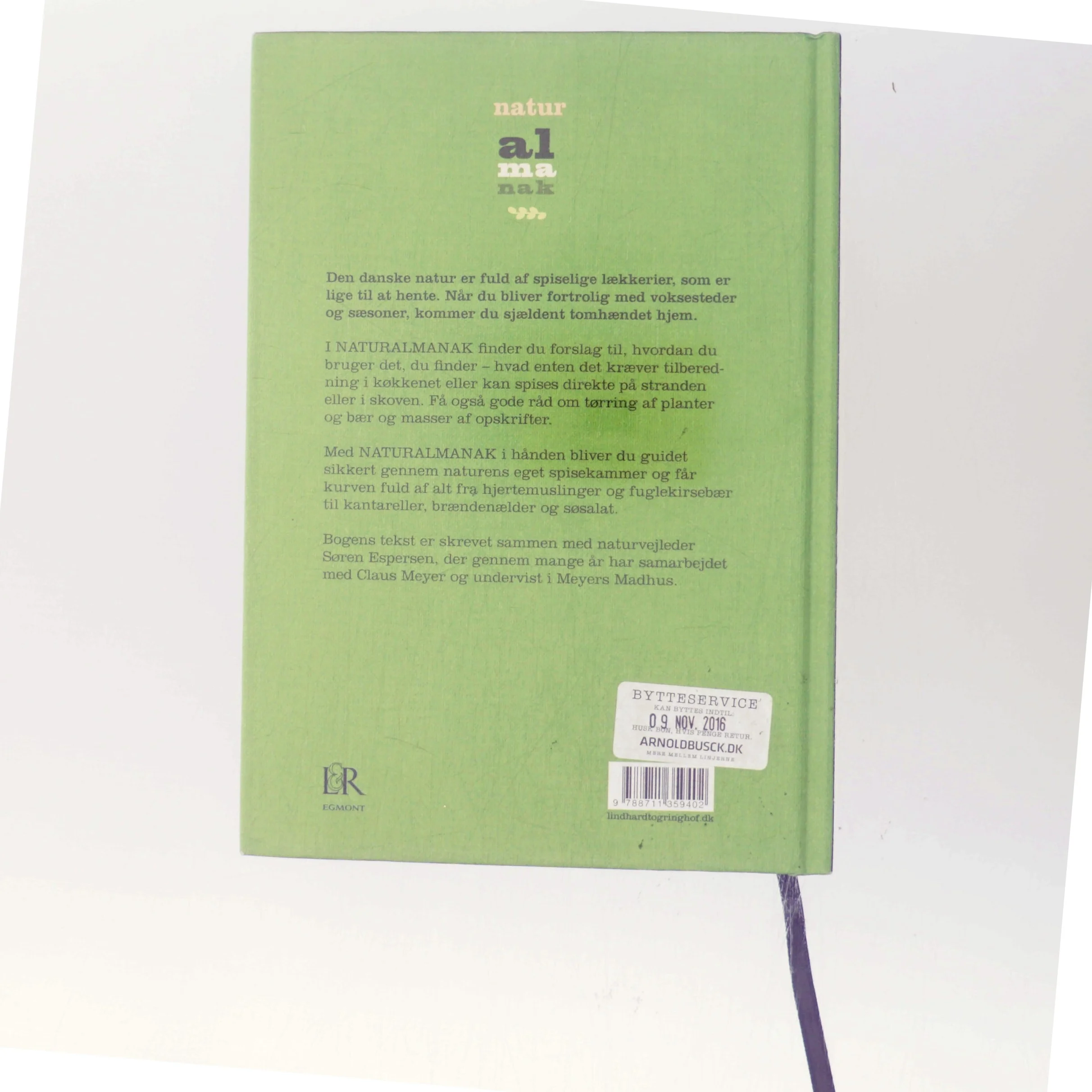 Naturalmanak af Claus Meyer (Bog)