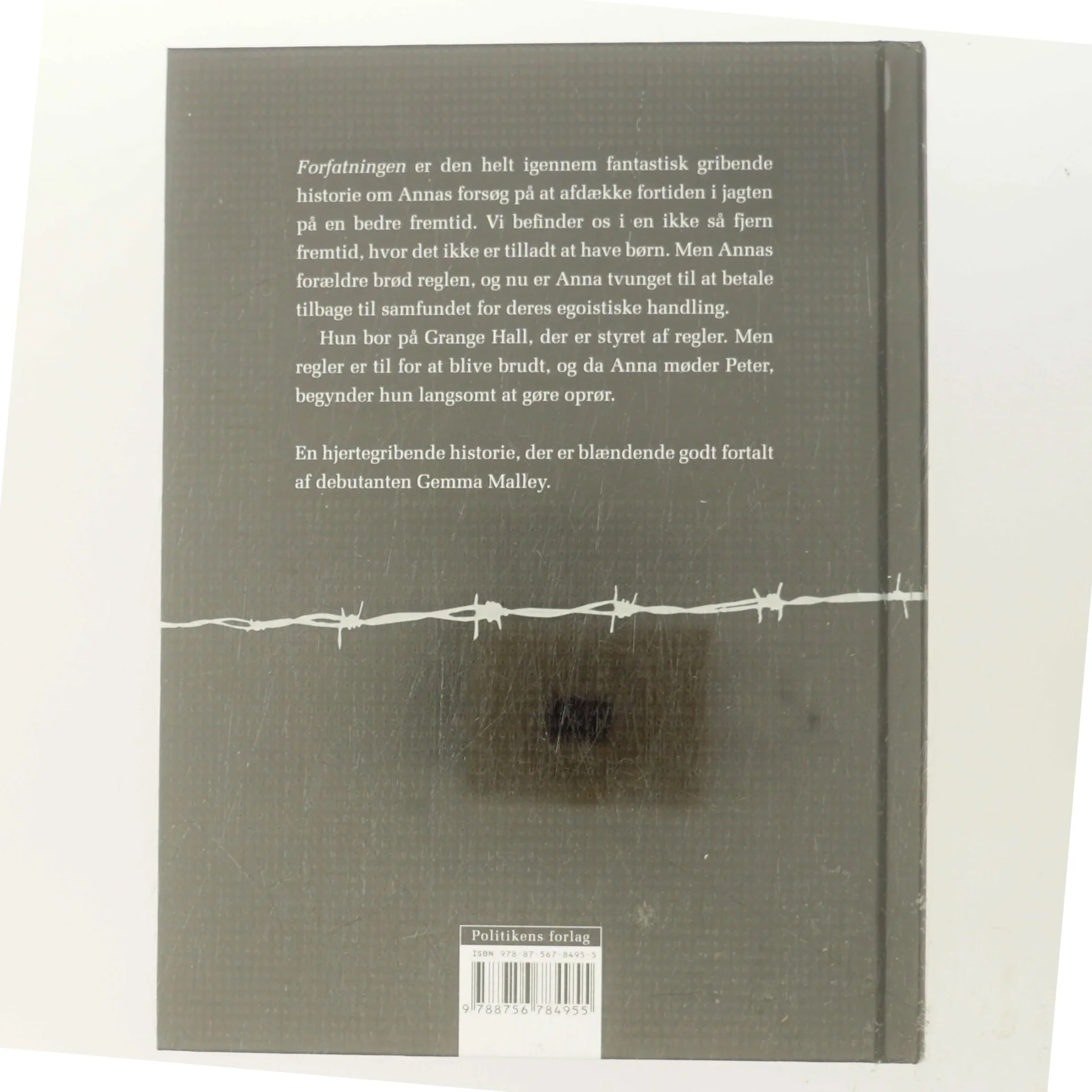 Mit navn er Anna, og jeg burde ikke være her af Gemma Malley (Bog)