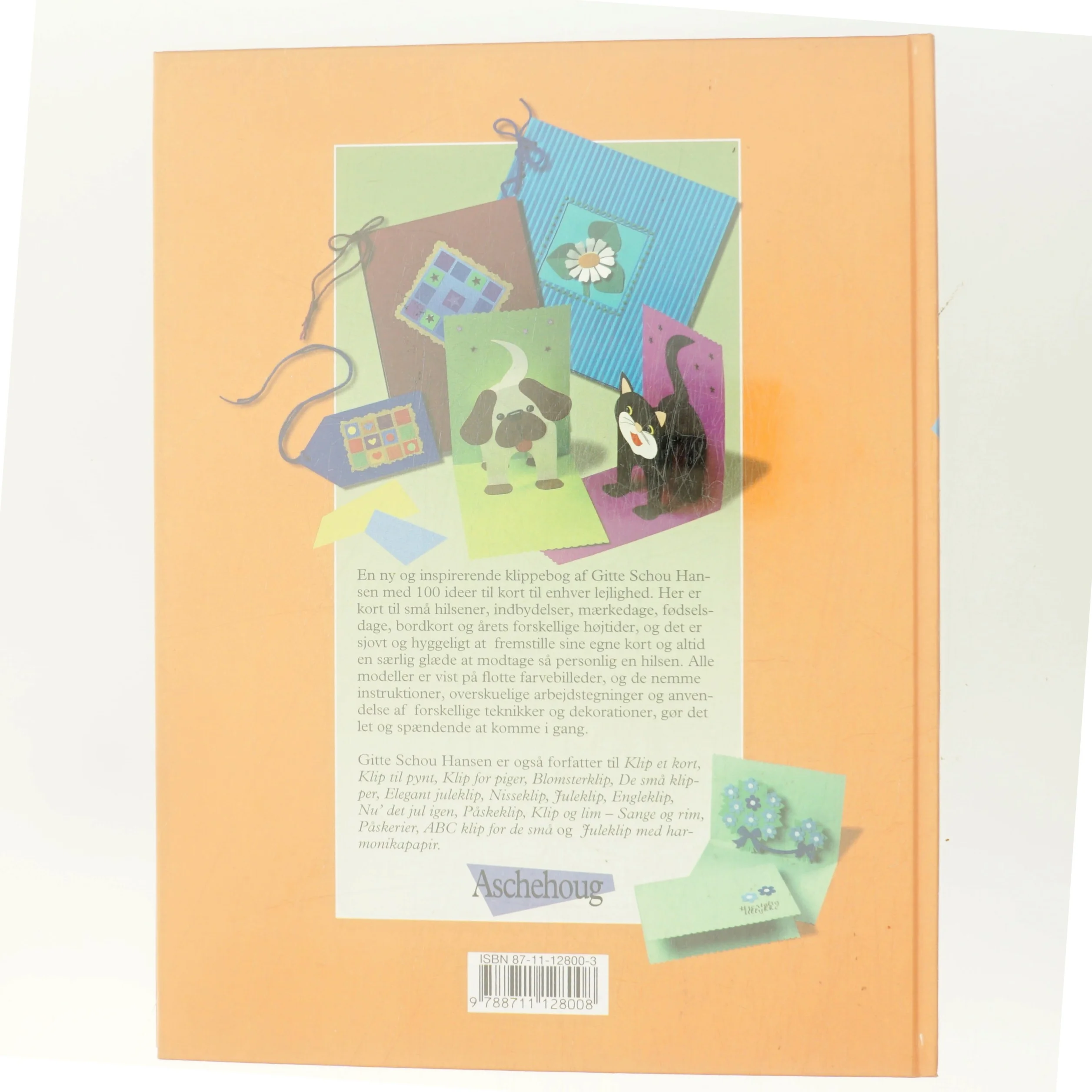 100 kort du selv kan klippe af Gitte Schou Hansen (Bog)