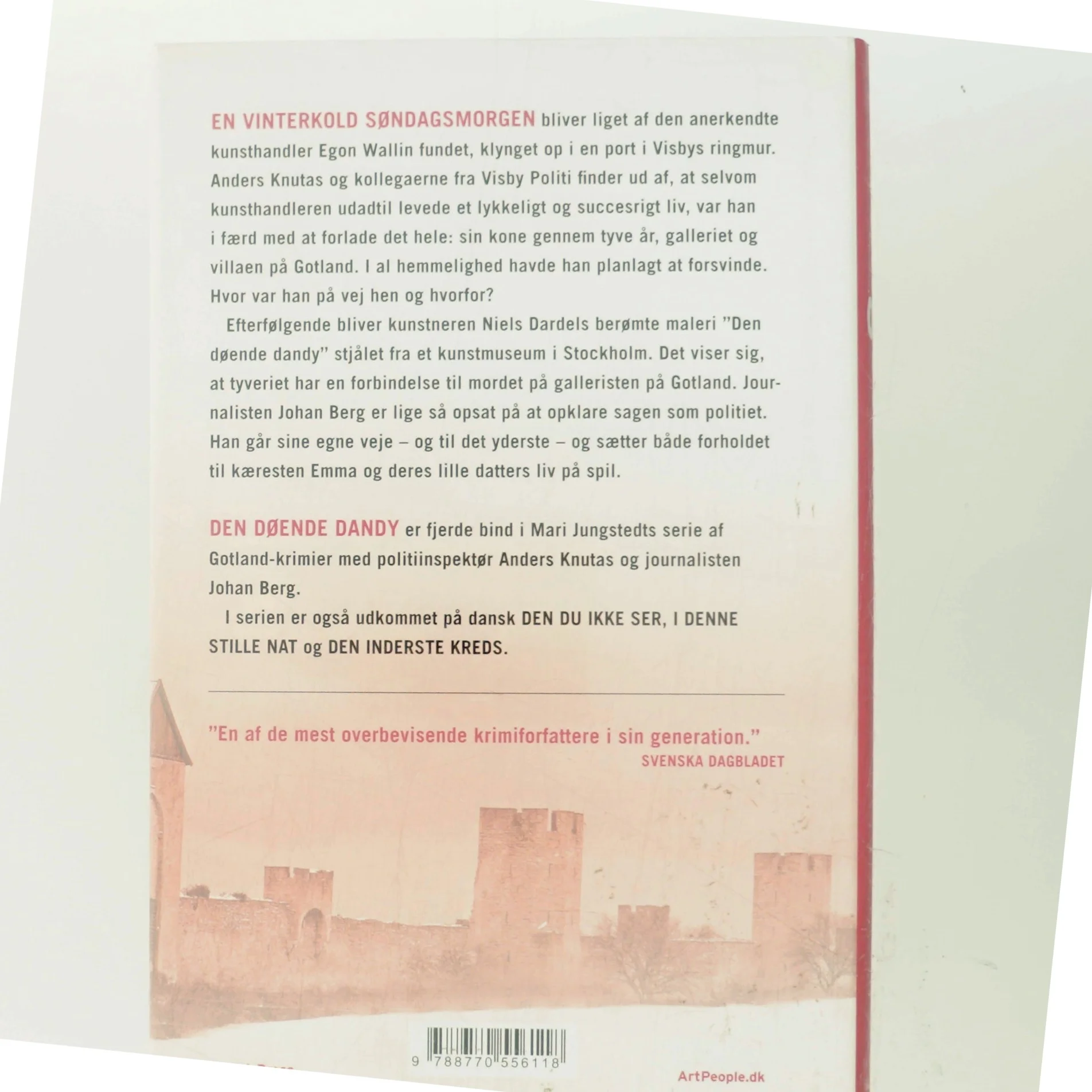 Den døende dandy : kriminalroman af Mari Jungstedt (Bog)