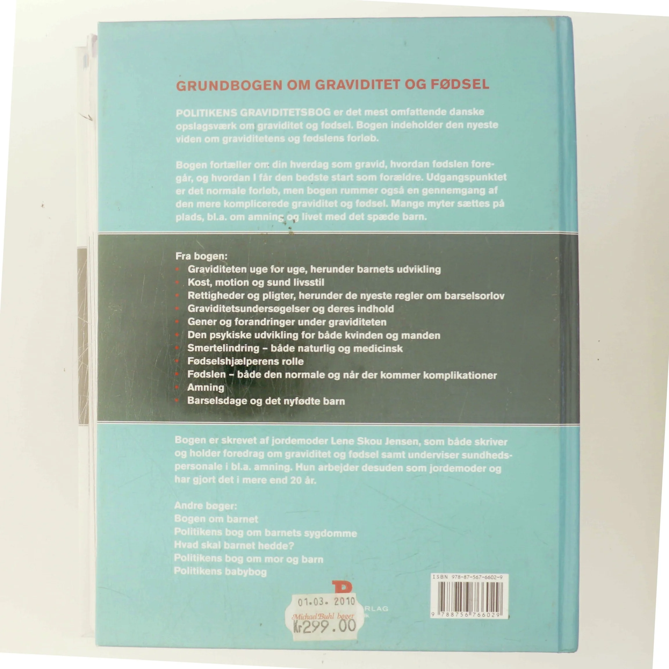 Politikens graviditetsbog af Lene Skou Jensen (Bog)