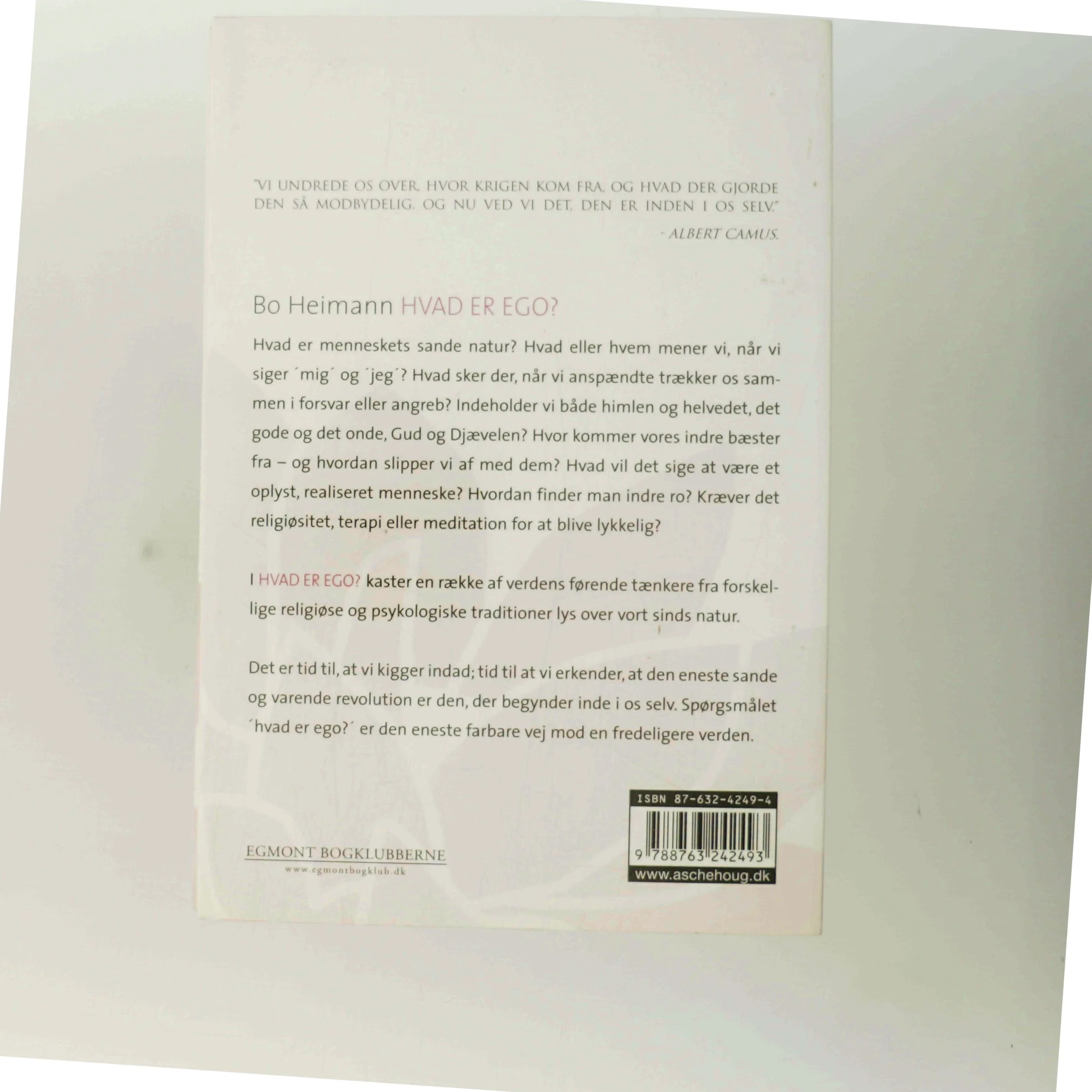 Hvad er Ego? af Bo Heimann (Bog)