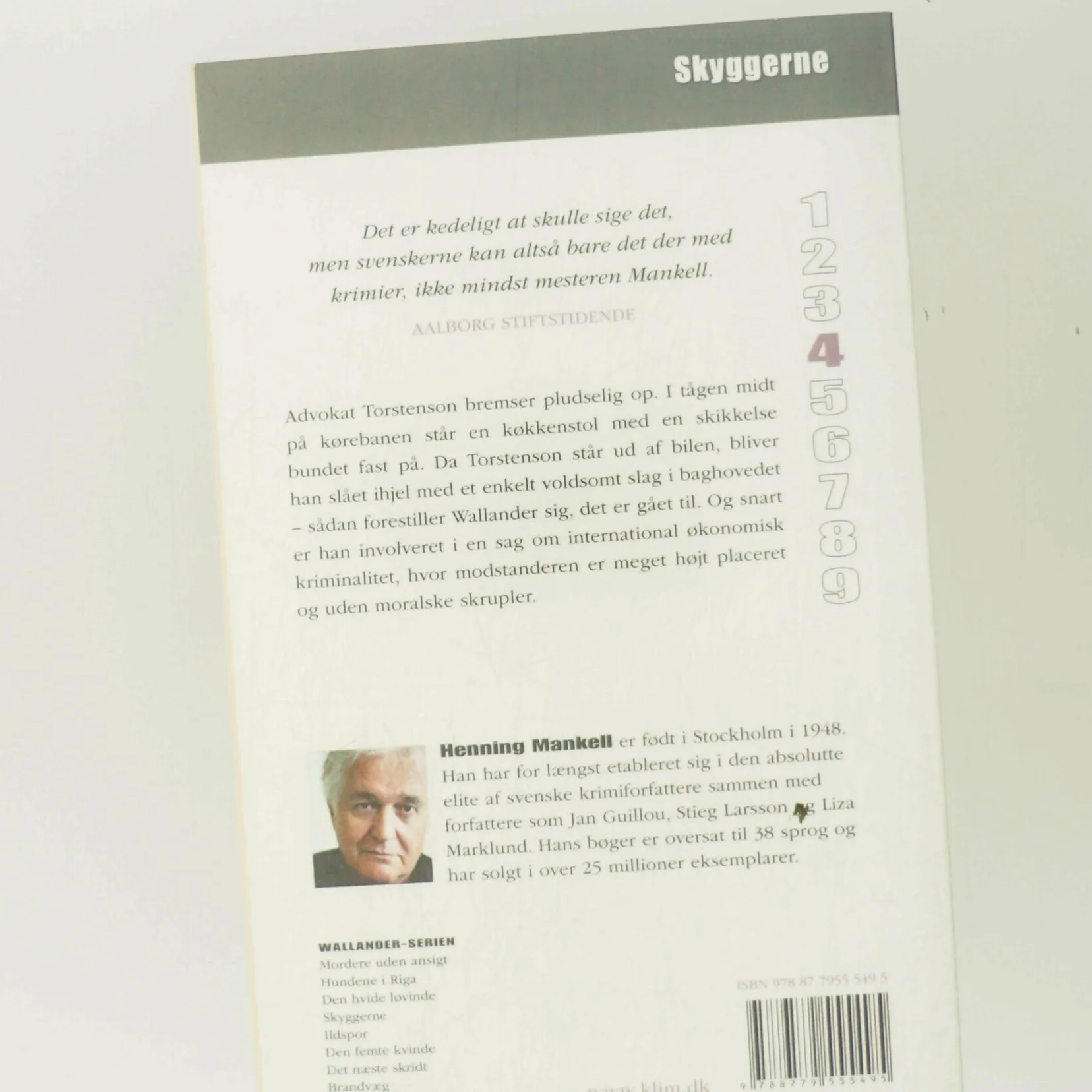 Skyggerne af Henning Mankell (Bog)