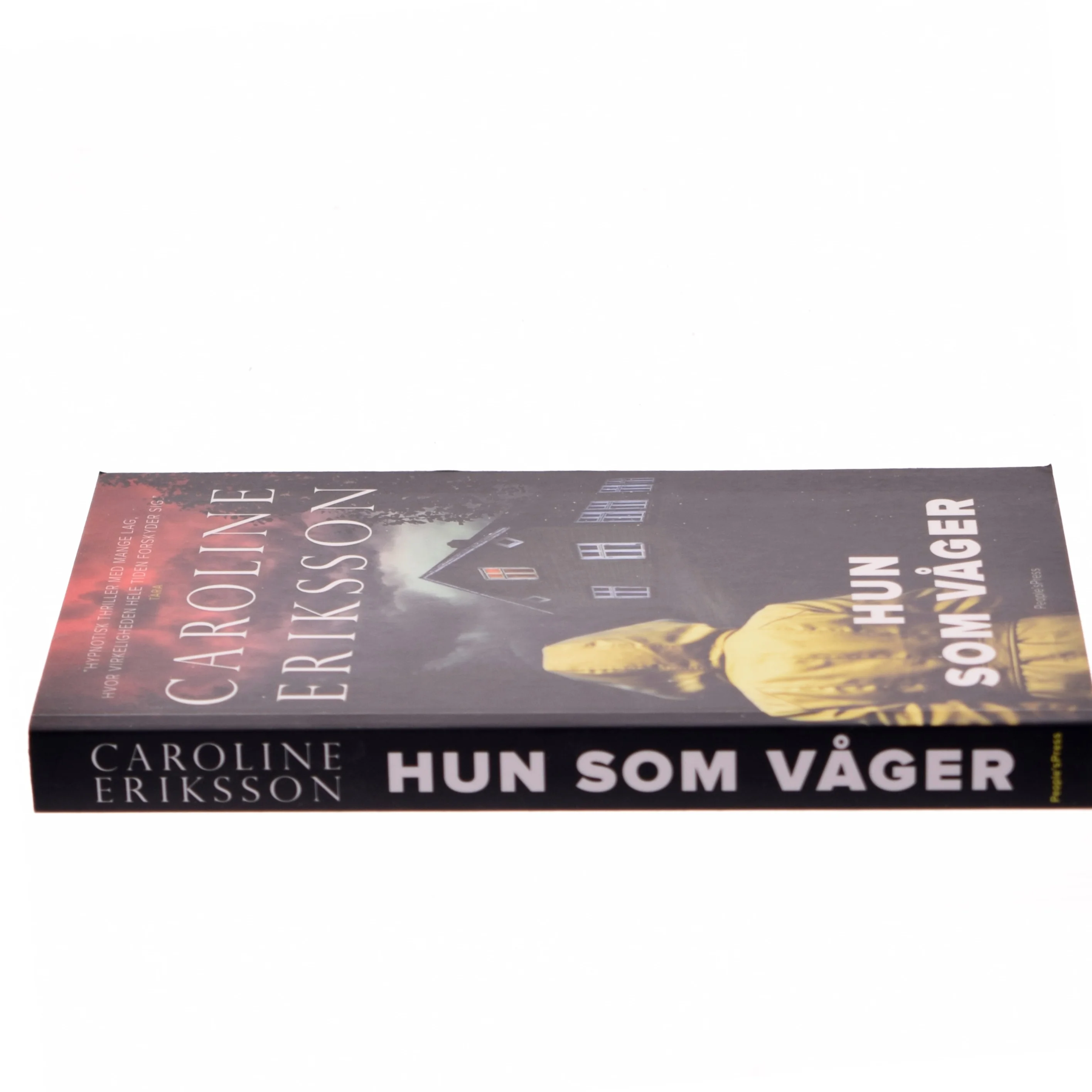 Hun som våger : spændingsroman af Caroline Eriksson (f. 1976) (Bog)