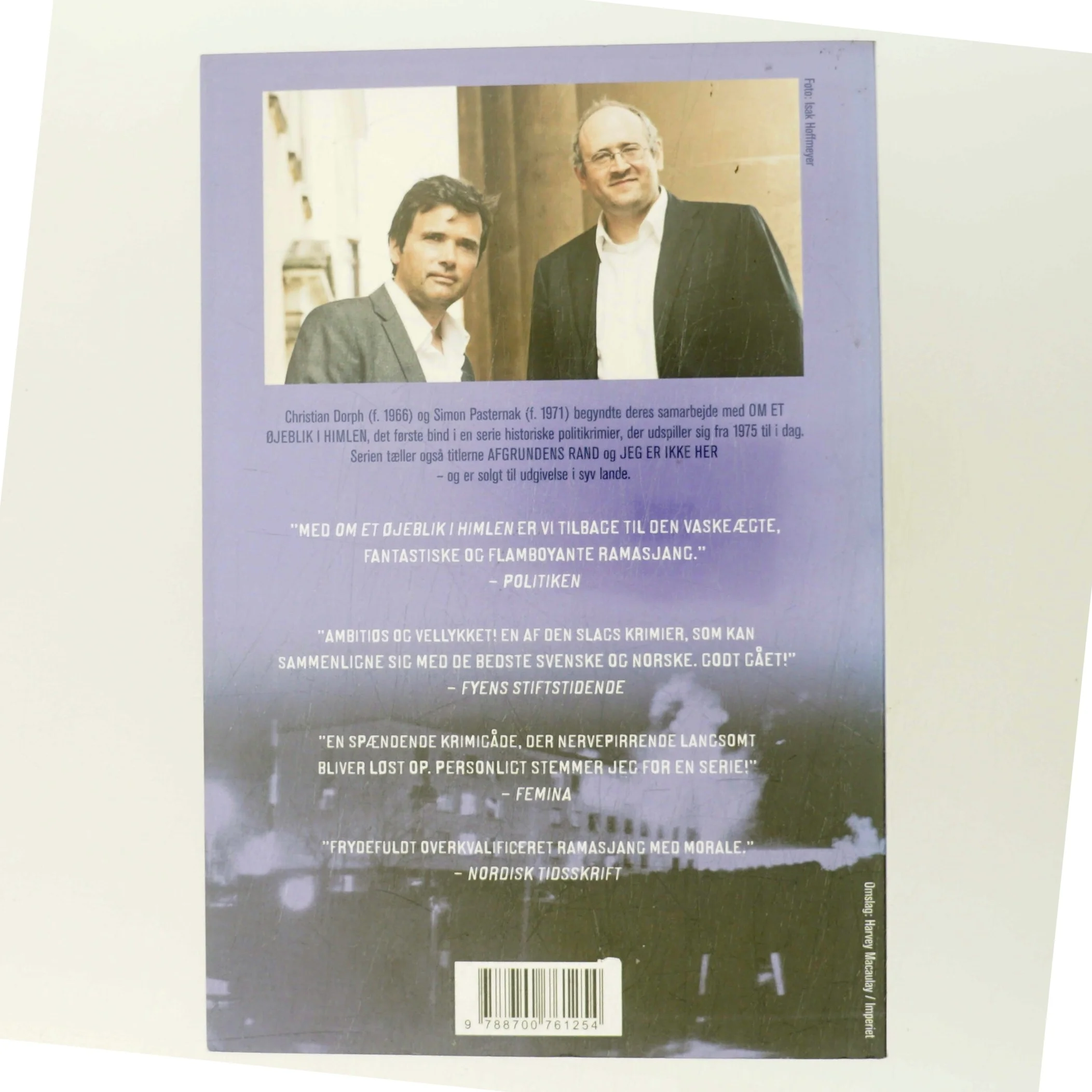 Om et øjeblik i himlen af Christian Dorph (Bog)