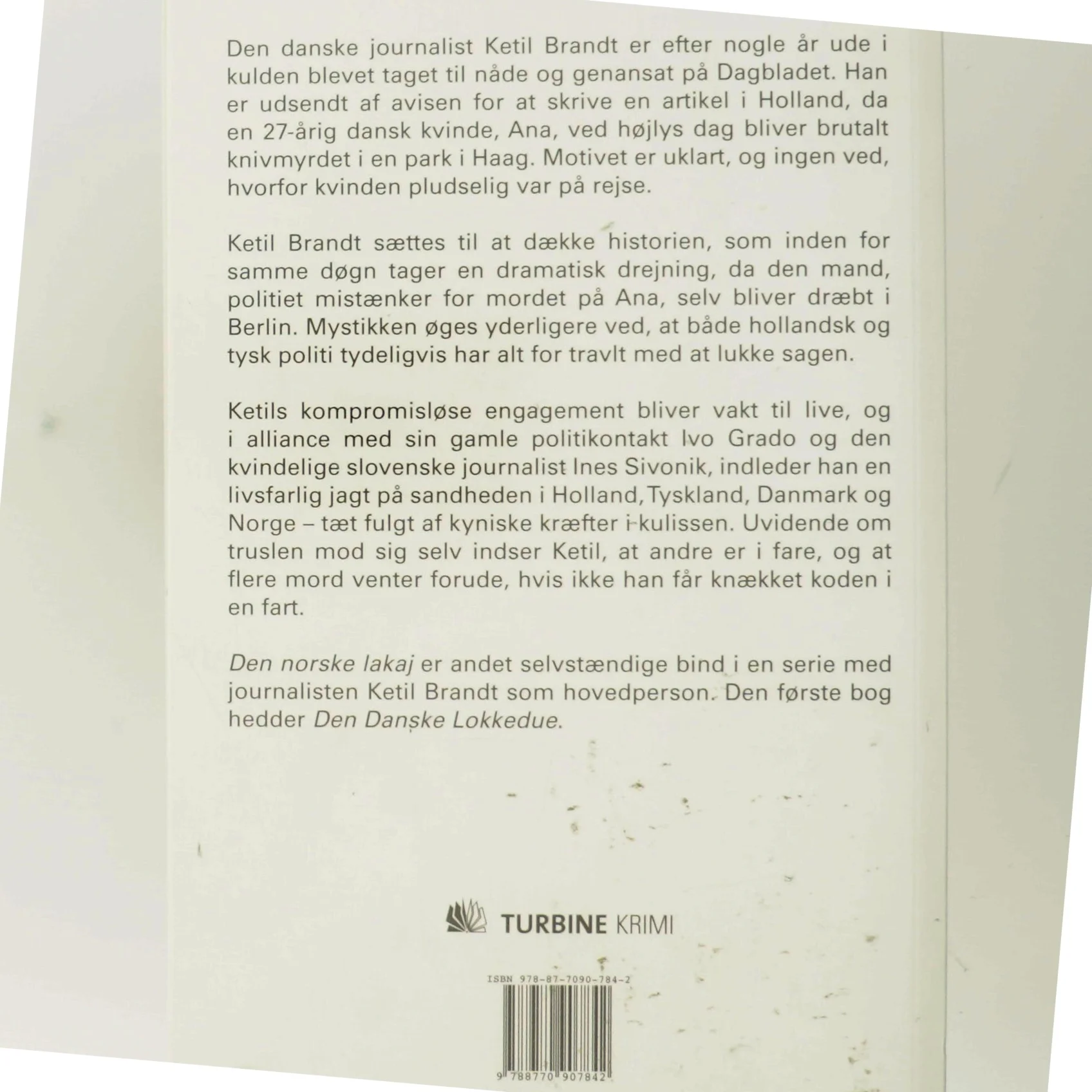 Den norske lakaj af Henrik Brun (Bog)