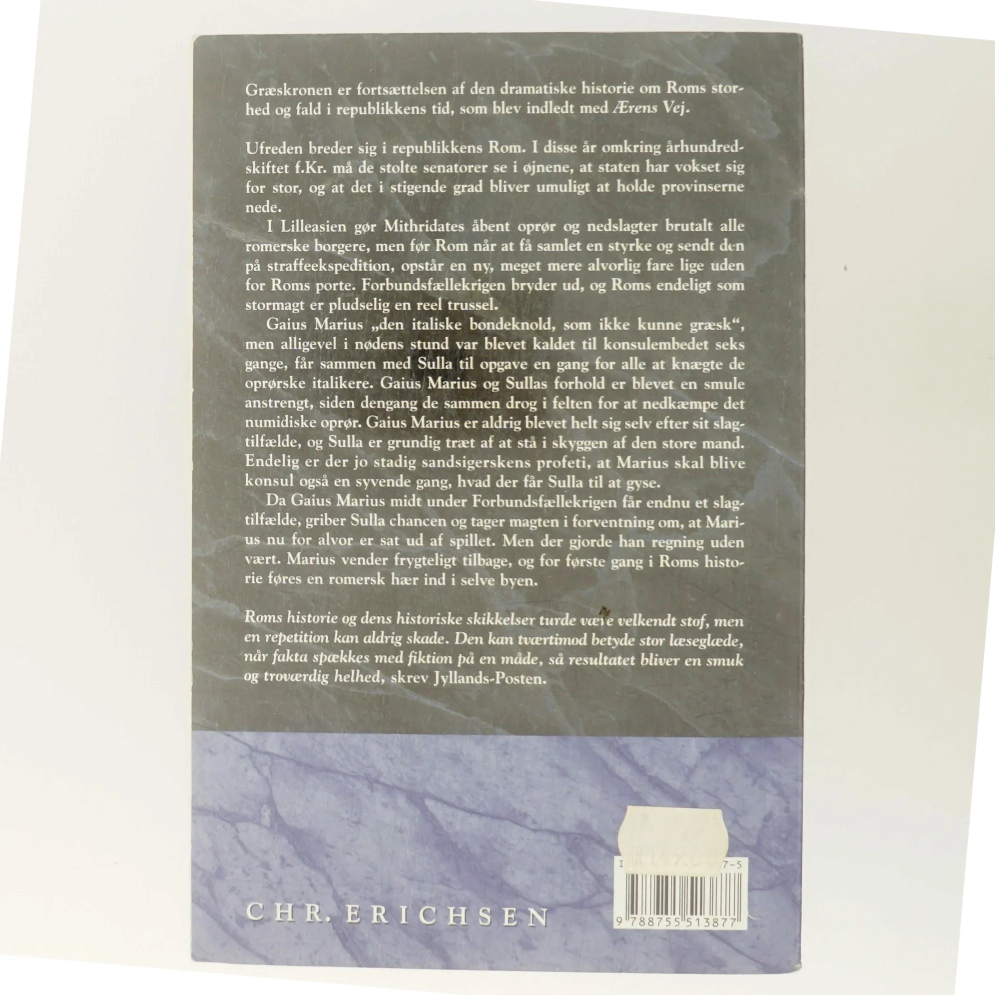 Den romerske familie. Bind 2, Græskronen af Colleen McCullough (Bog)