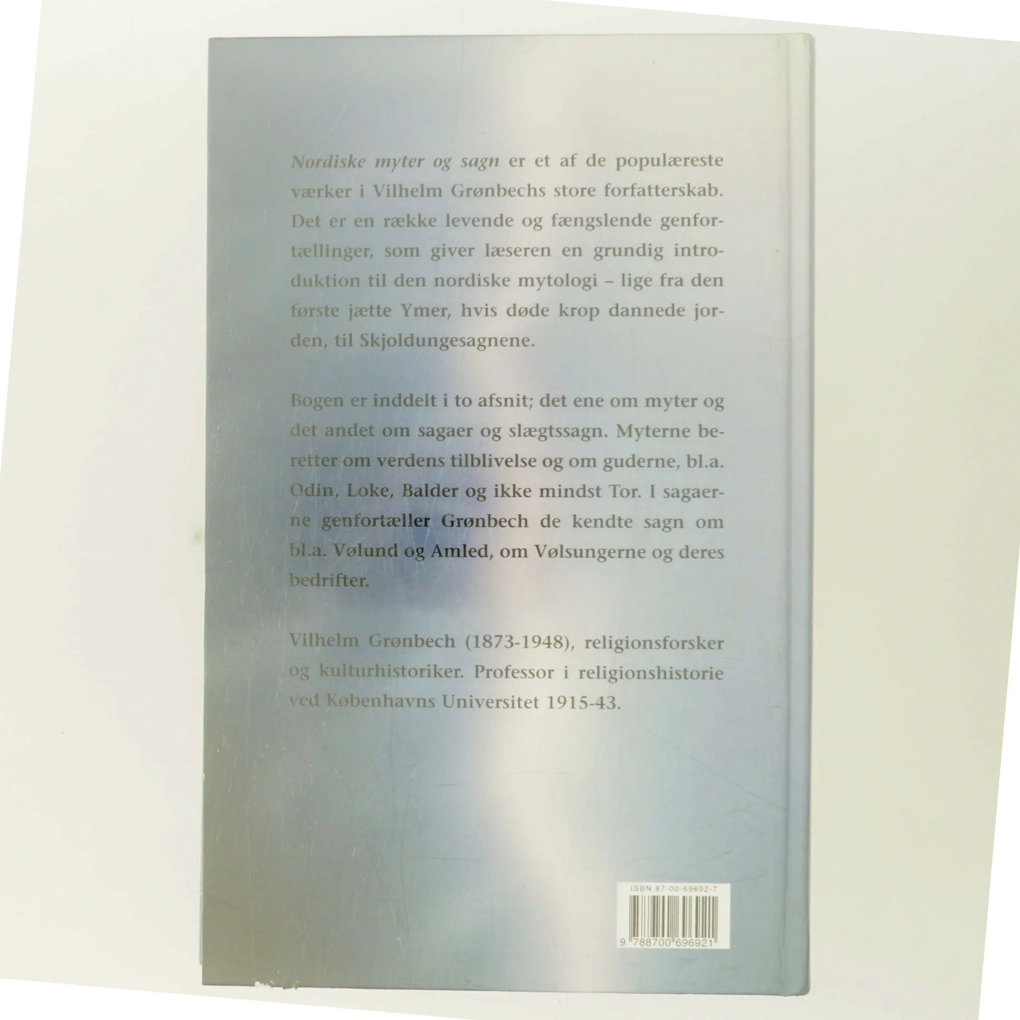 Nordiske myter og sagn : med kulturhistorisk indledning af Vilh. Grønbech (Bog)