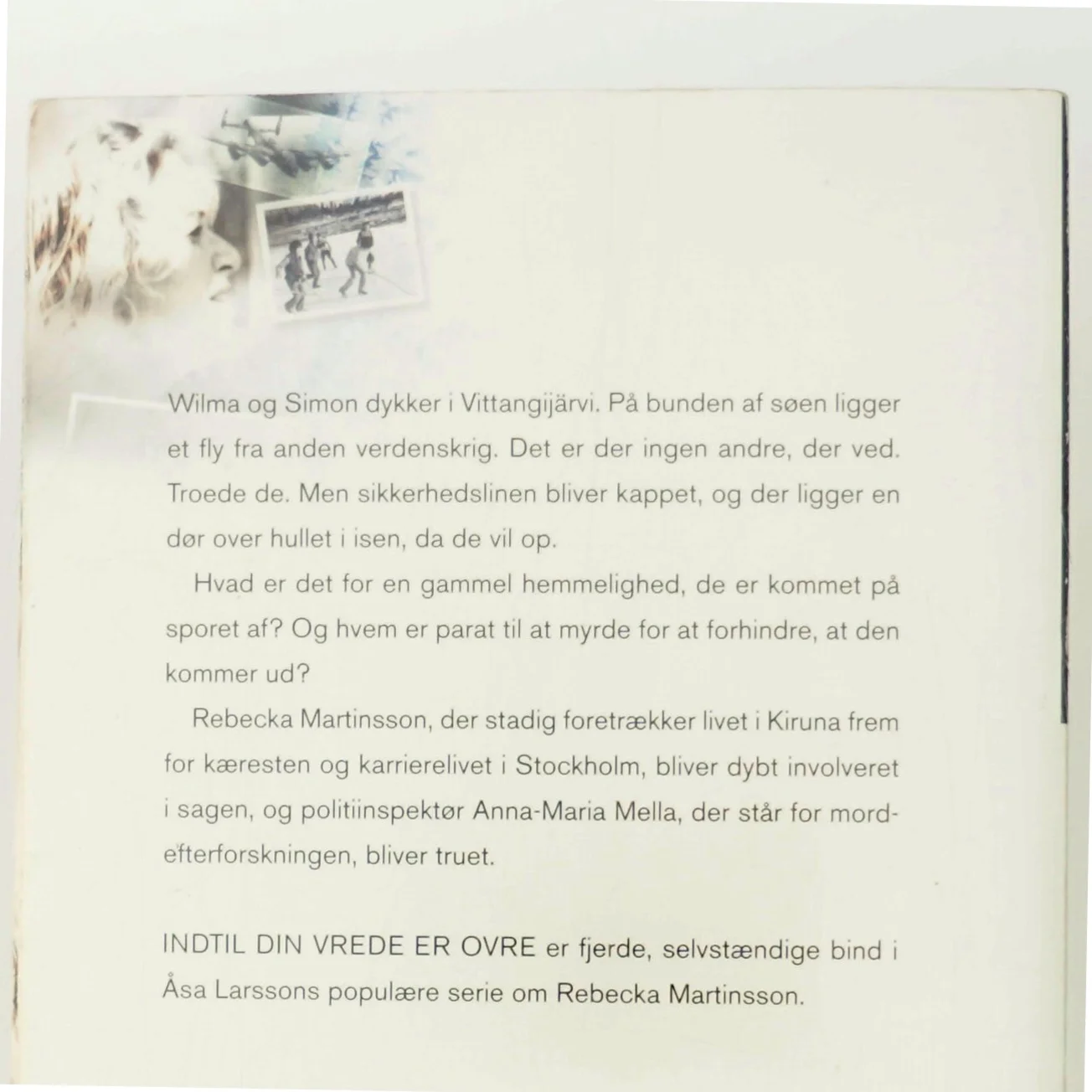 Indtil din vrede er ovre af Åsa Larsson (Bog)