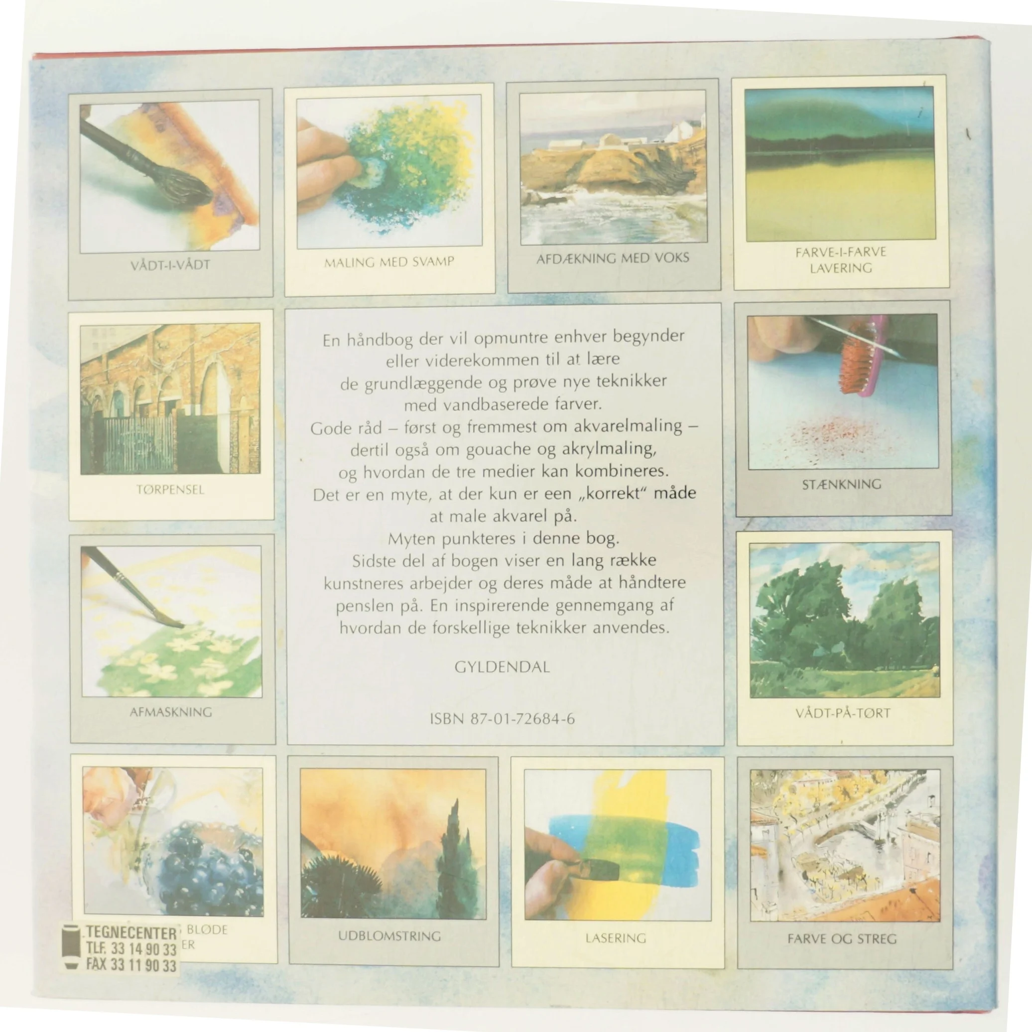 Håndbog i Akvarelteknikker af Hazel Harrison (Bog)