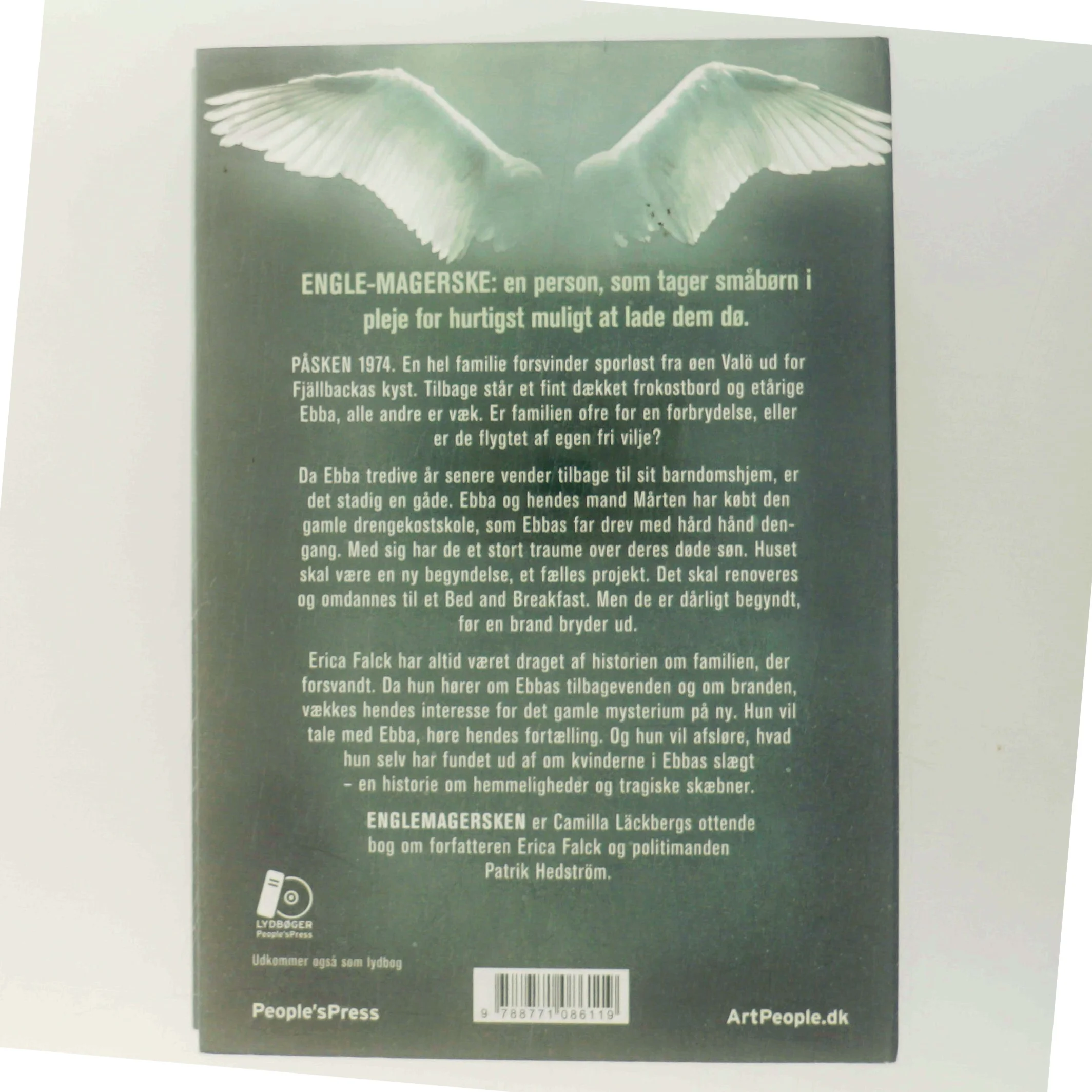 Englemagersken : kriminalroman af Camilla Läckberg (Bog)