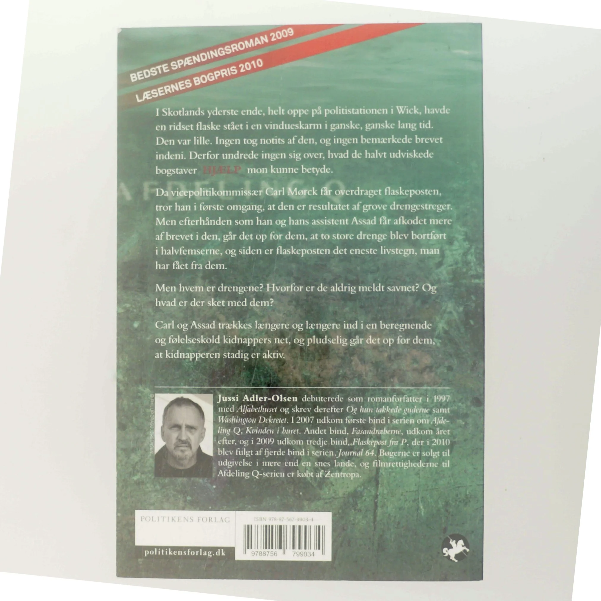 Flaskepost fra P af Jussi Adler-Olsen (Bog)