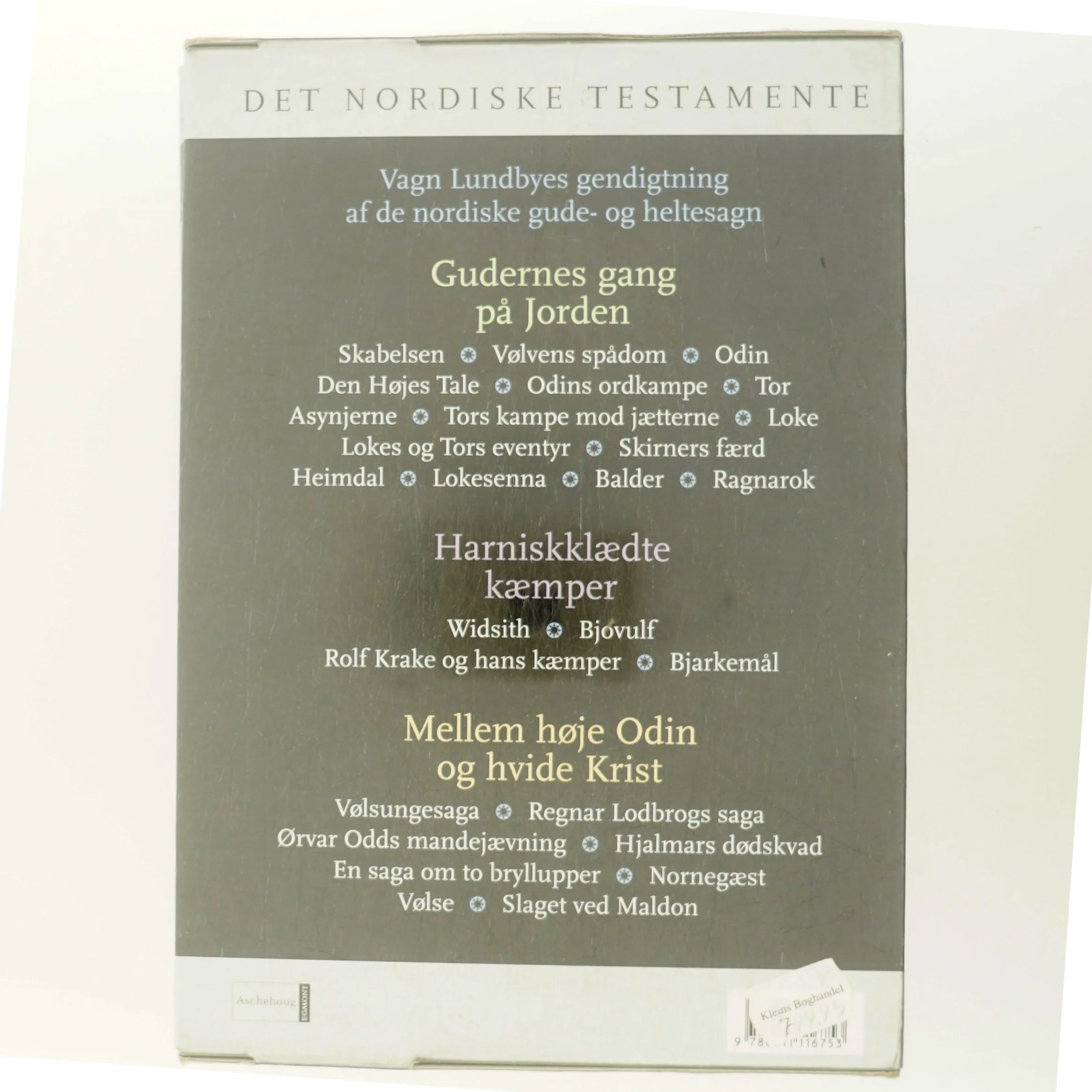 Det Nordiske Testamente af Vagn Lundbye (Bog)