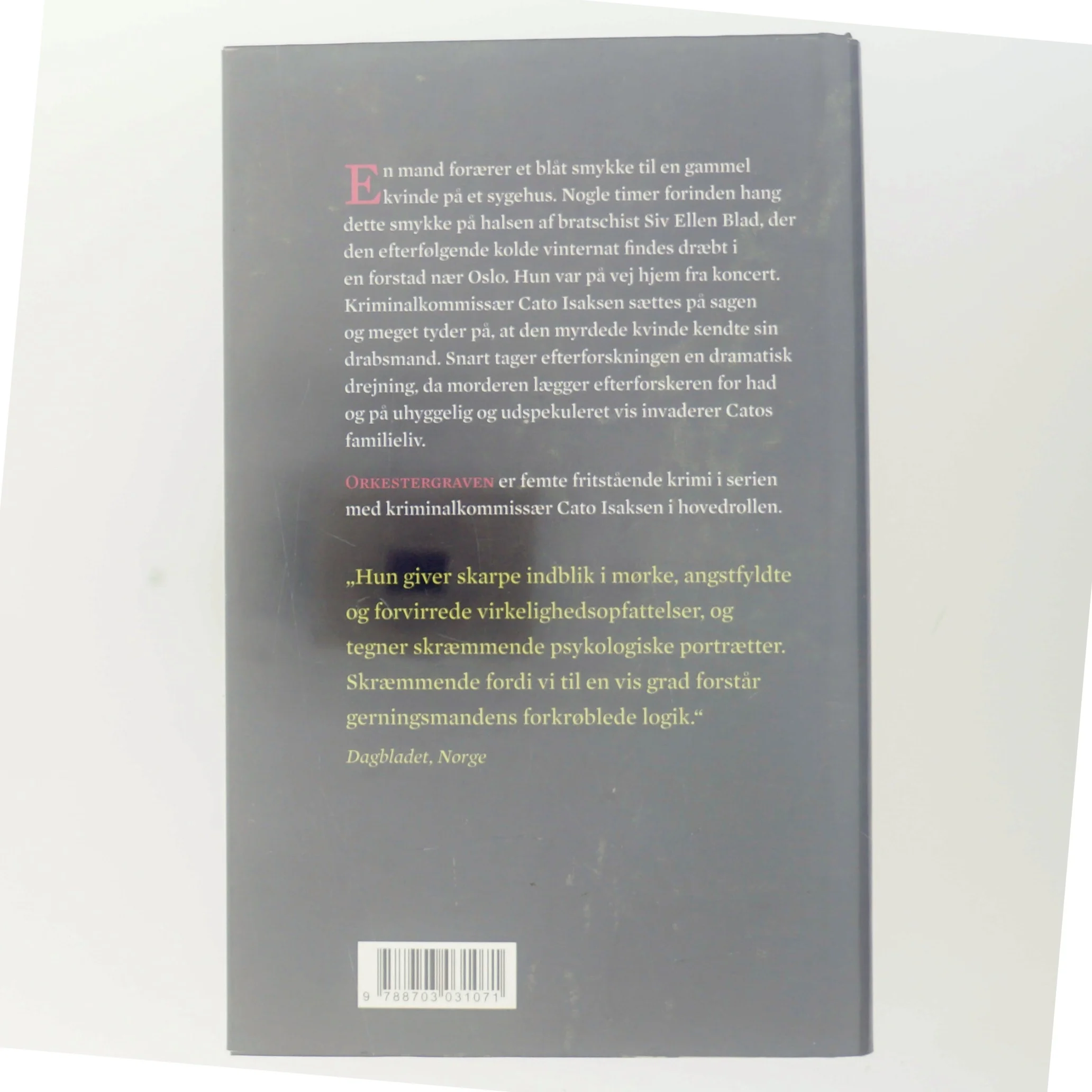 Orkestergraven : krimi af Unni Lindell (Bog)