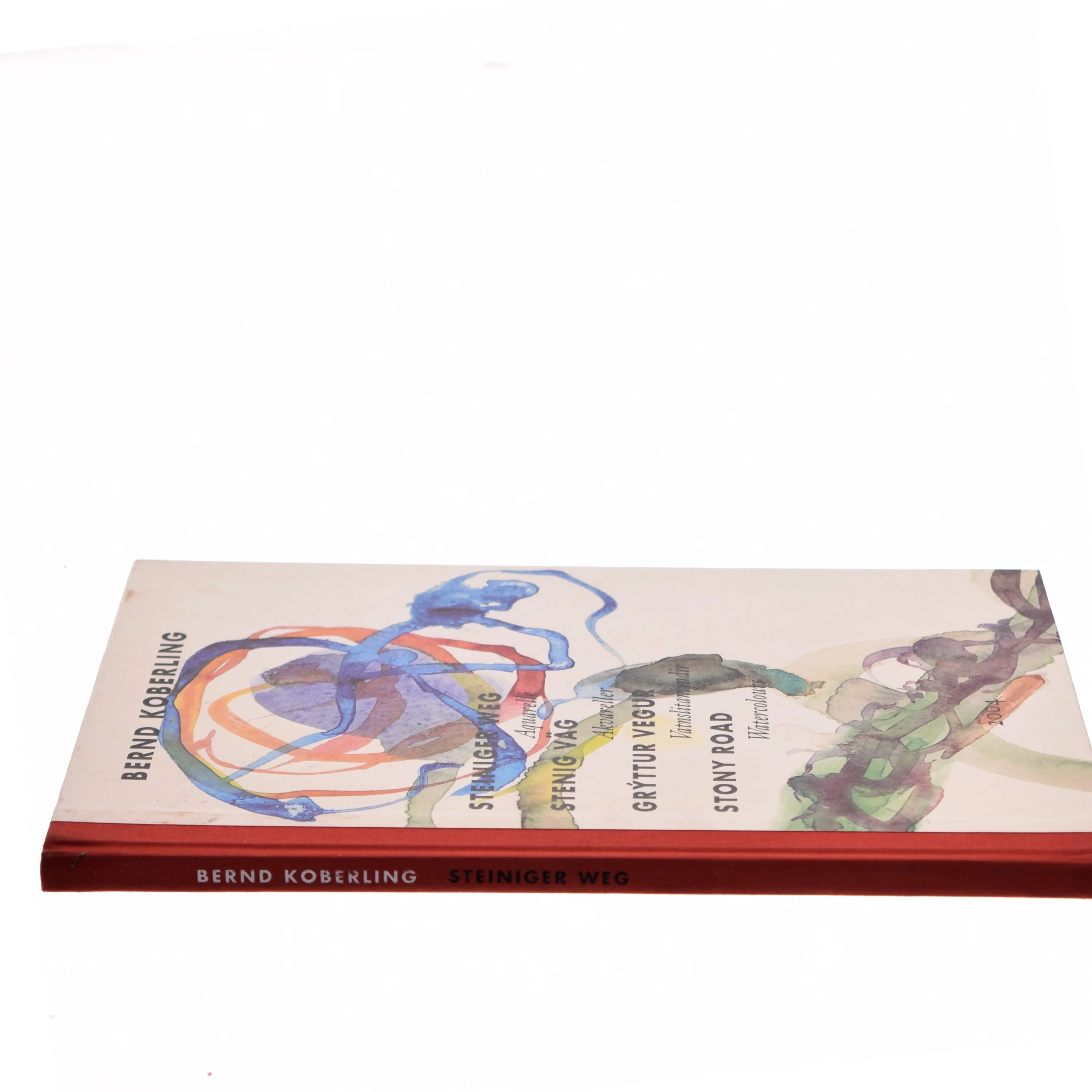 Steiniger Weg: Stony Road - Aquarelle af Bernd Koberling (Bog)