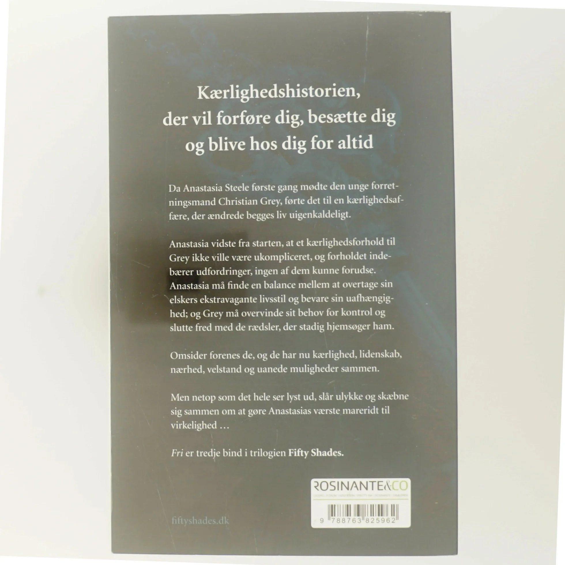 Fifty shades. Bind 3, Fri af E. L. James (Bog)