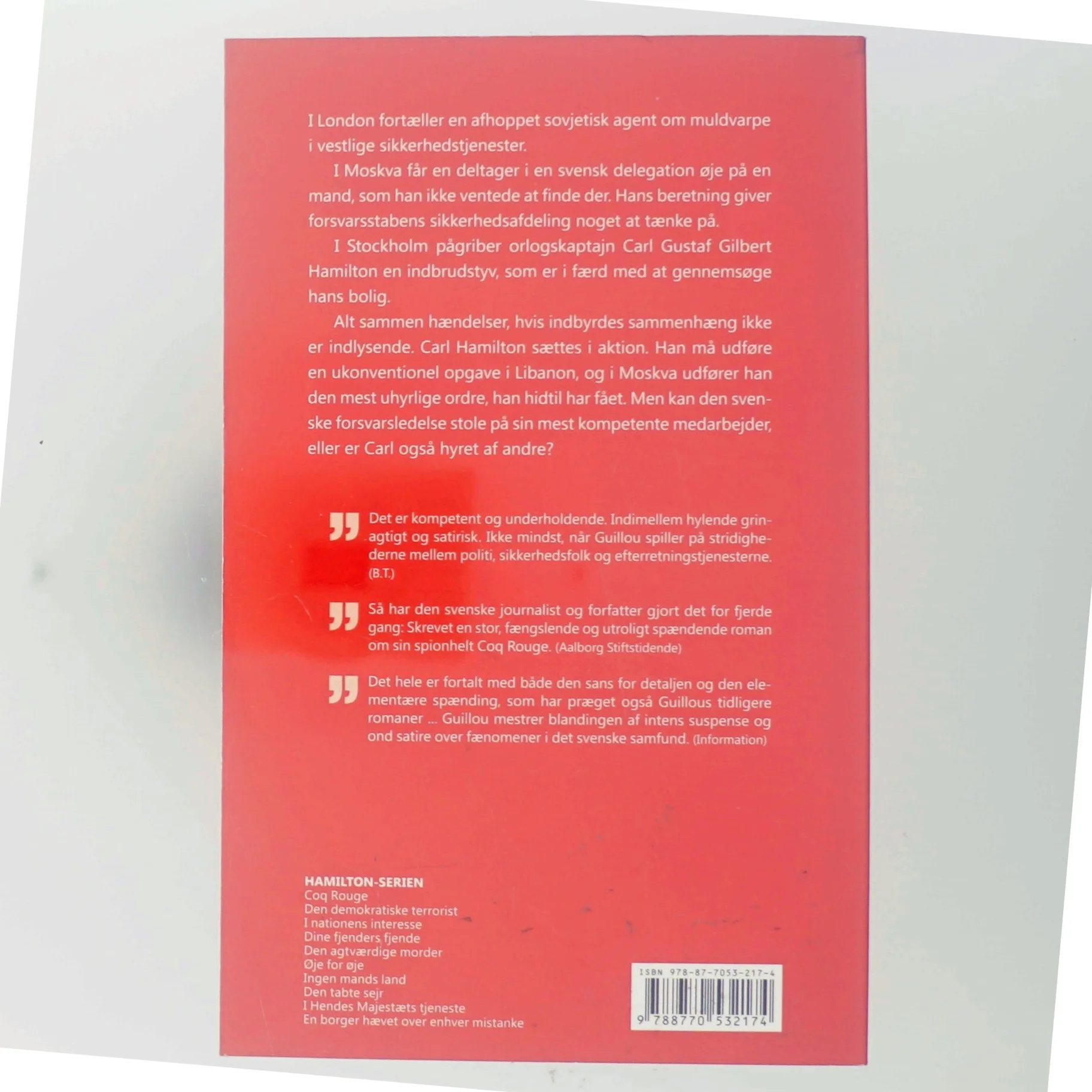 Dine fjenders fjende af Jan Guillou (Bog)