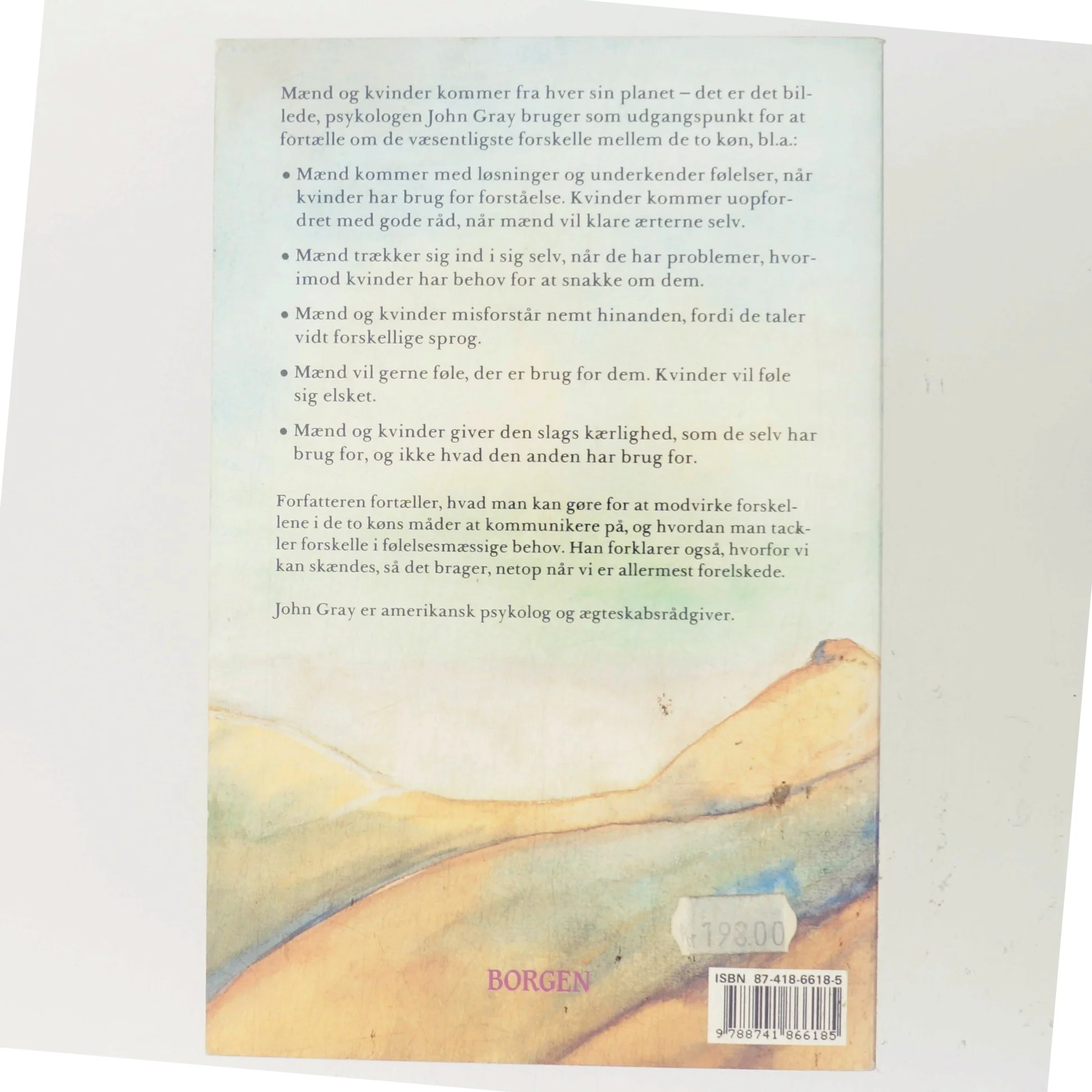 Mænd er fra Mars, kvinder er fra Venus af John Gray (f. 1951) (Bog)