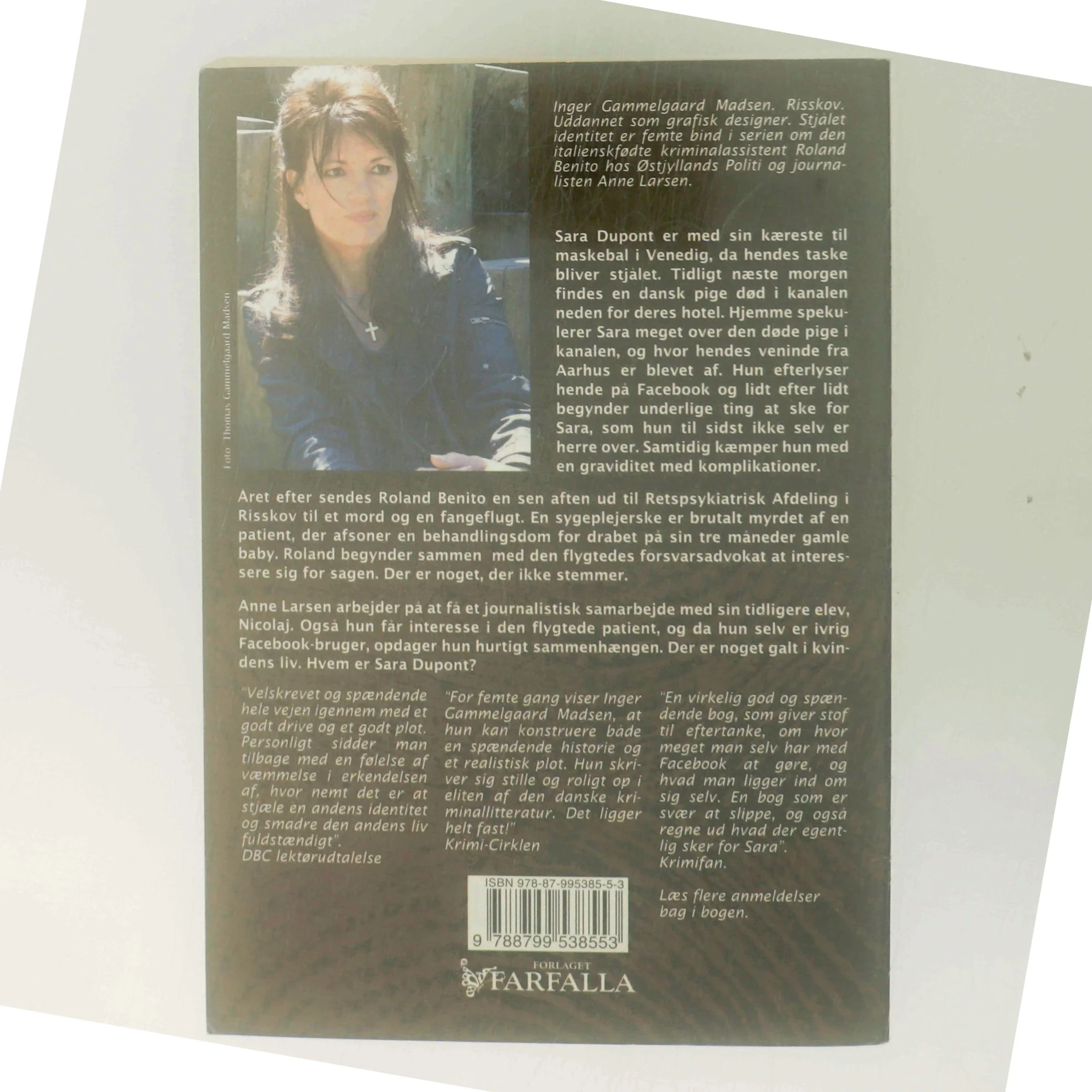 Stjålet identitet : kriminalroman af Inger Gammelgaard Madsen (Bog)