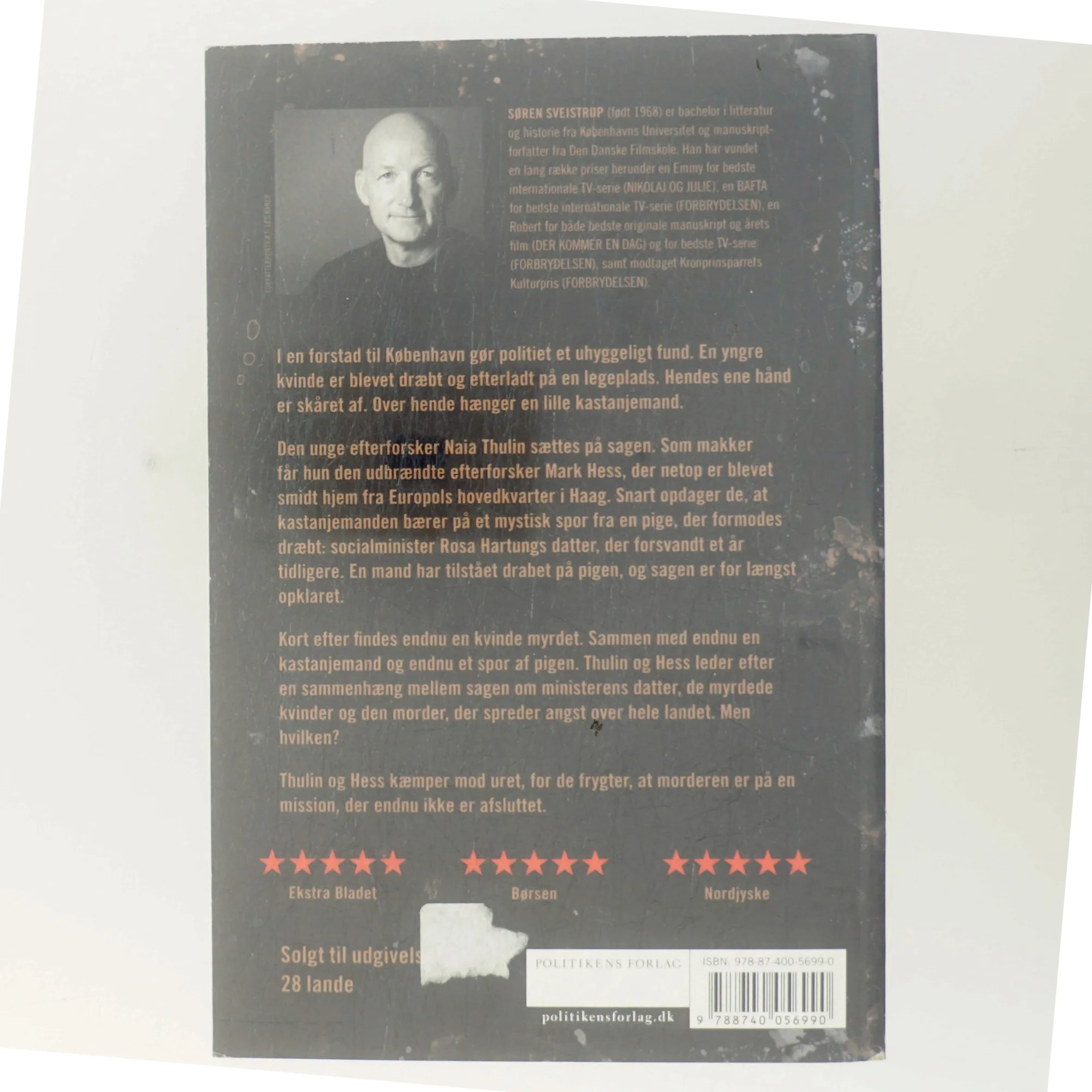 Kastanjemanden : krimi af Søren Sveistrup (Bog)