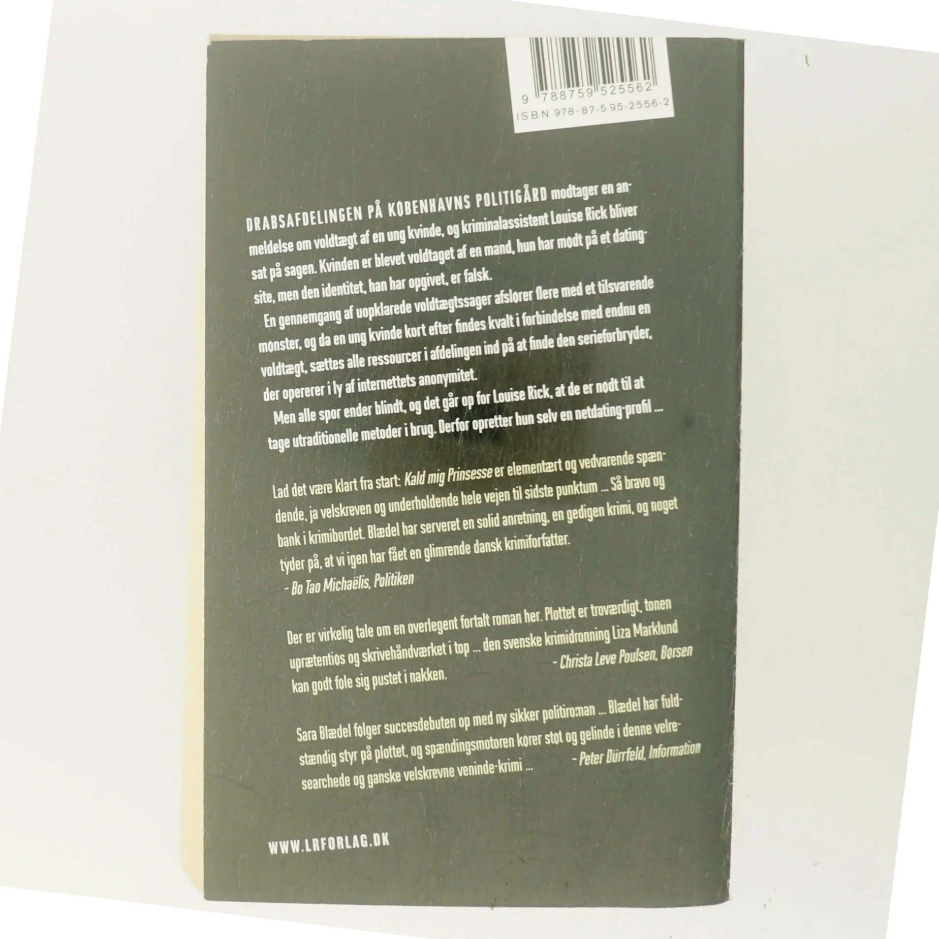 Kald mig prinsesse : roman af Sara Blædel (Bog)