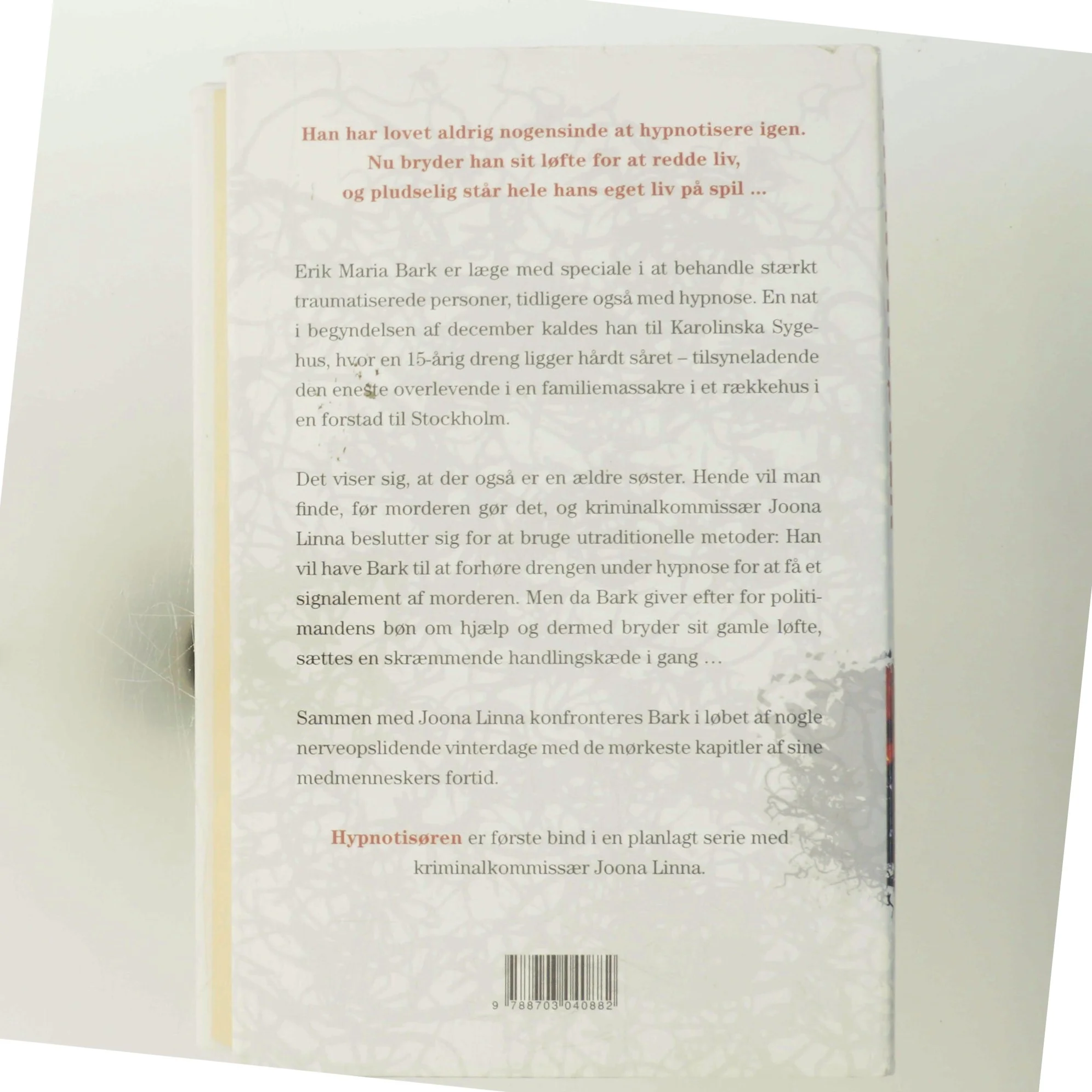 Hypnotisøren : kriminalroman af Lars Kepler (Bog)