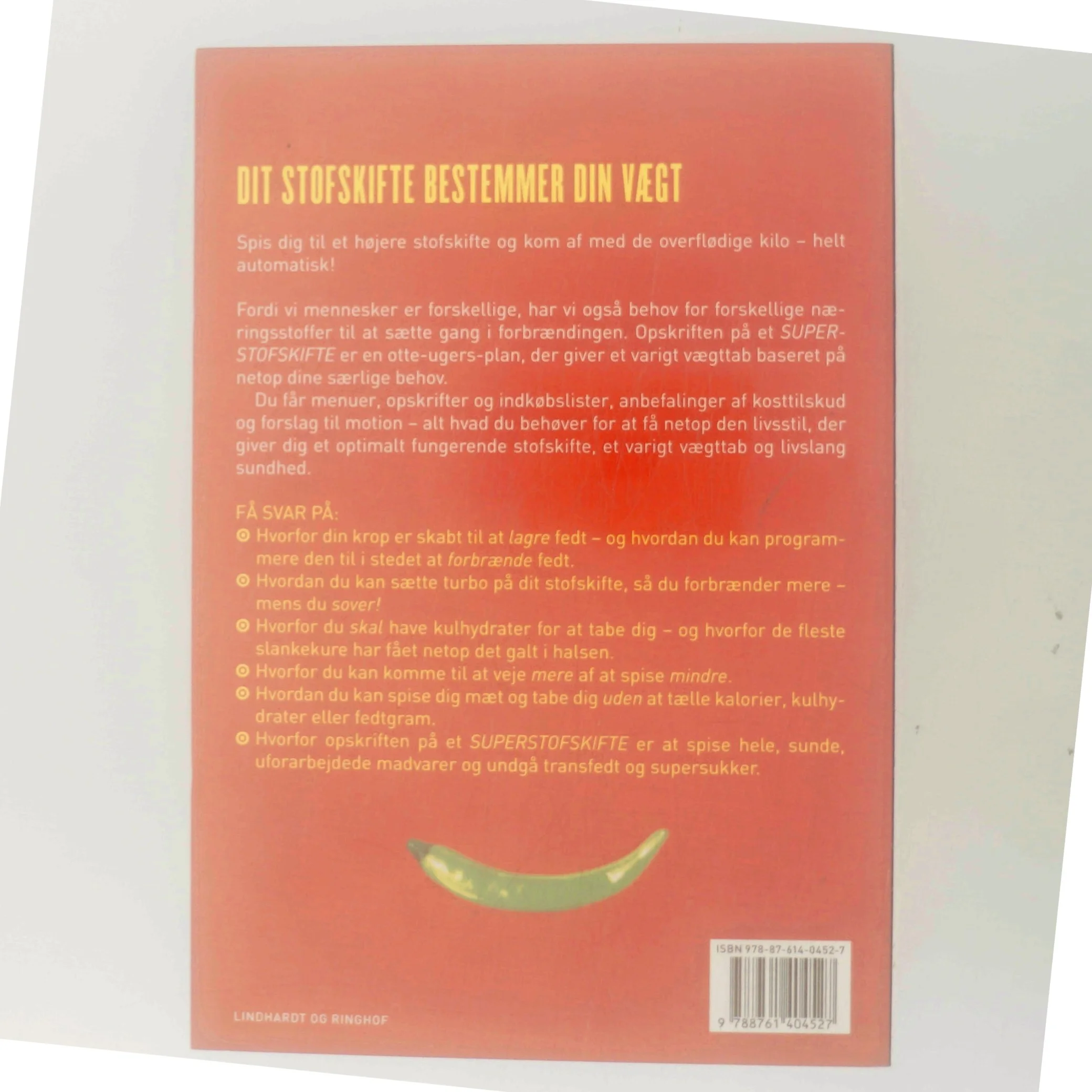 Spis dig til et superstofskifte : og tab dig helt automatisk af Mark Hyman (f. 1959) (Bog)