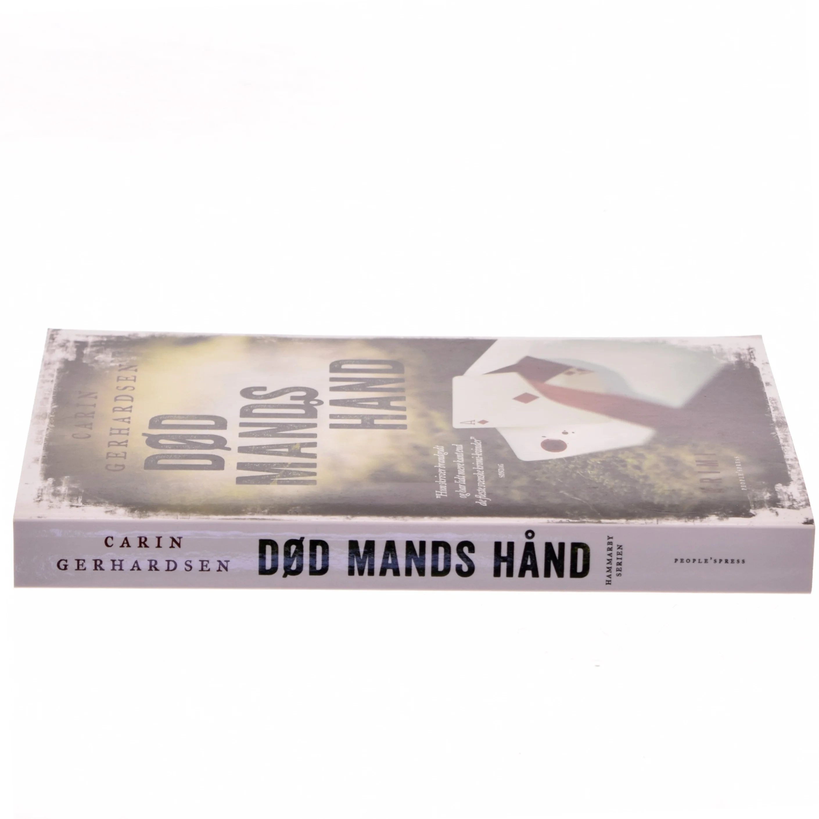 Død mands hånd : kriminalroman af Carin Gerhardsen (Bog)