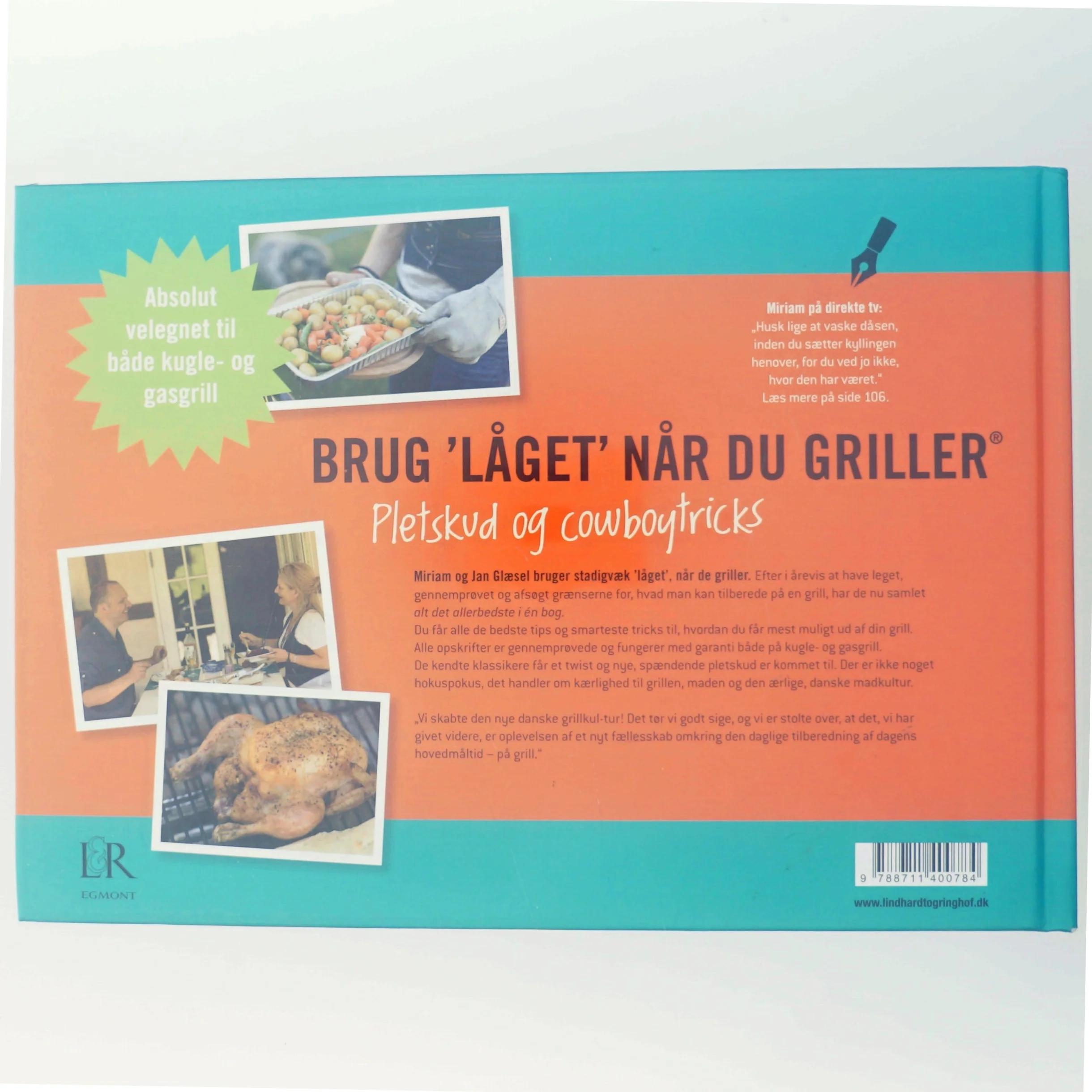 Brug "låget" når du griller - pletskud & cowboytricks af Miriam Glæsel, Jan Glæsel (Bog)