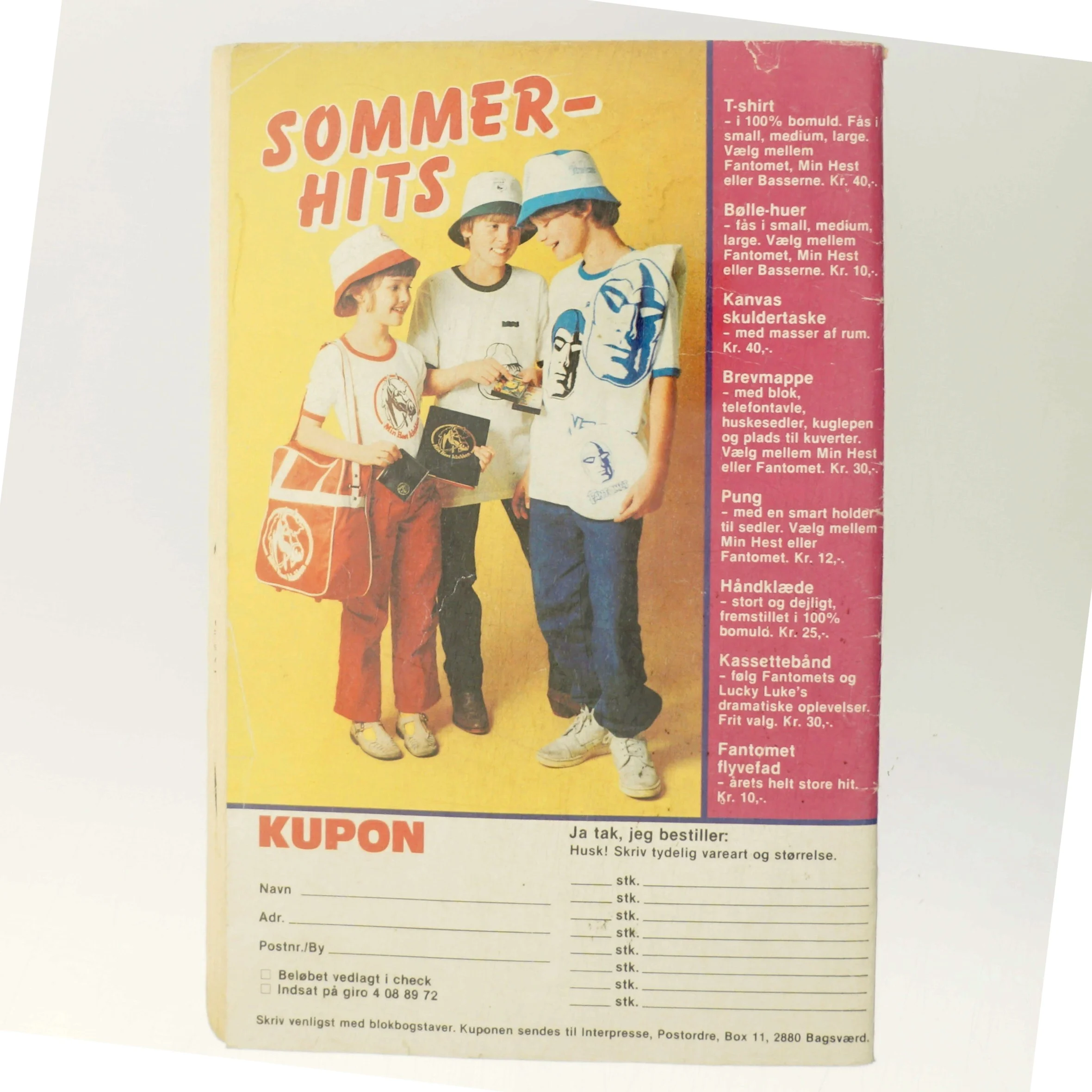 Fantomet: Pestfare! Skæbnehandsken af <Ukendt> (Bog)