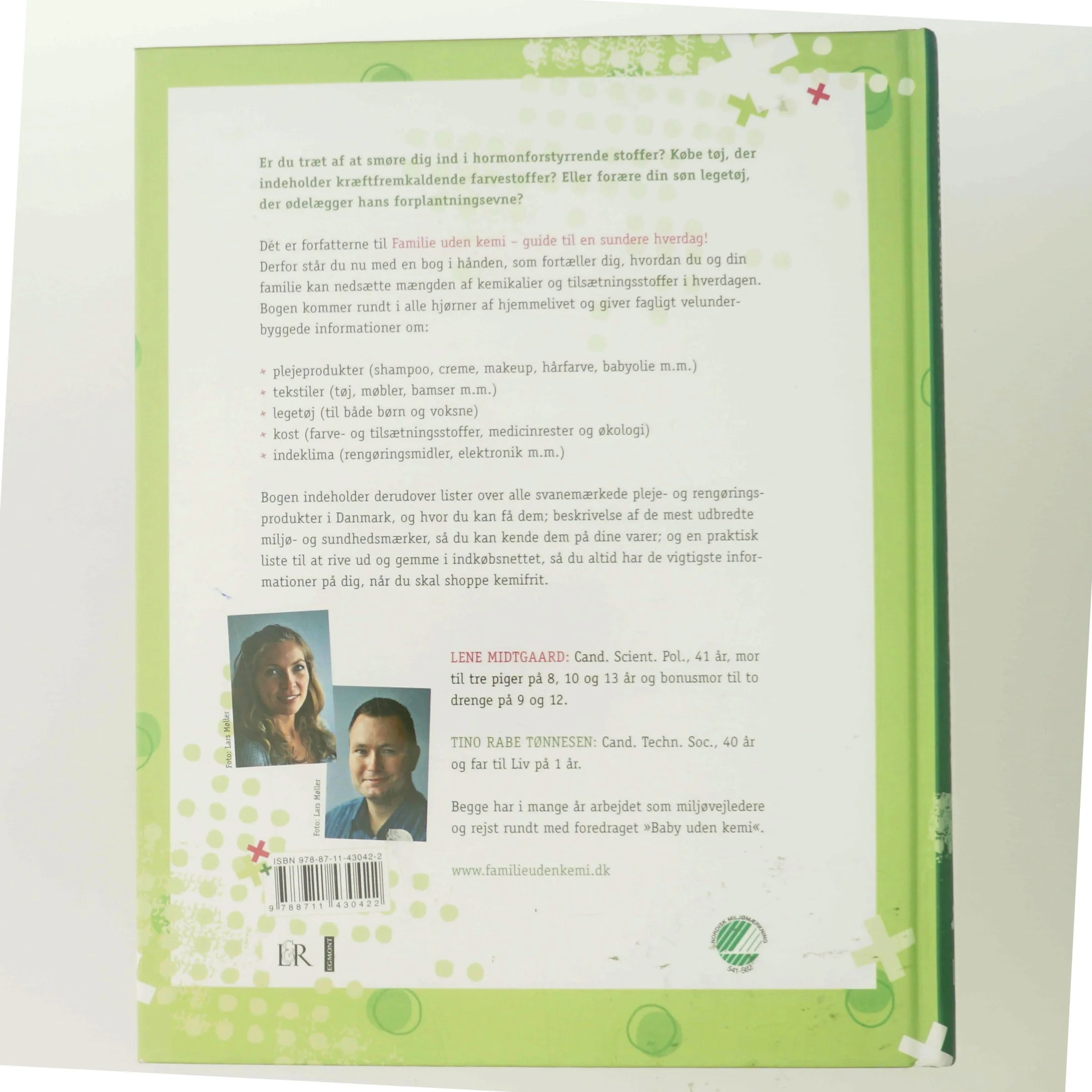 Familie uden kemi : guide til en sundere hverdag (Bog)