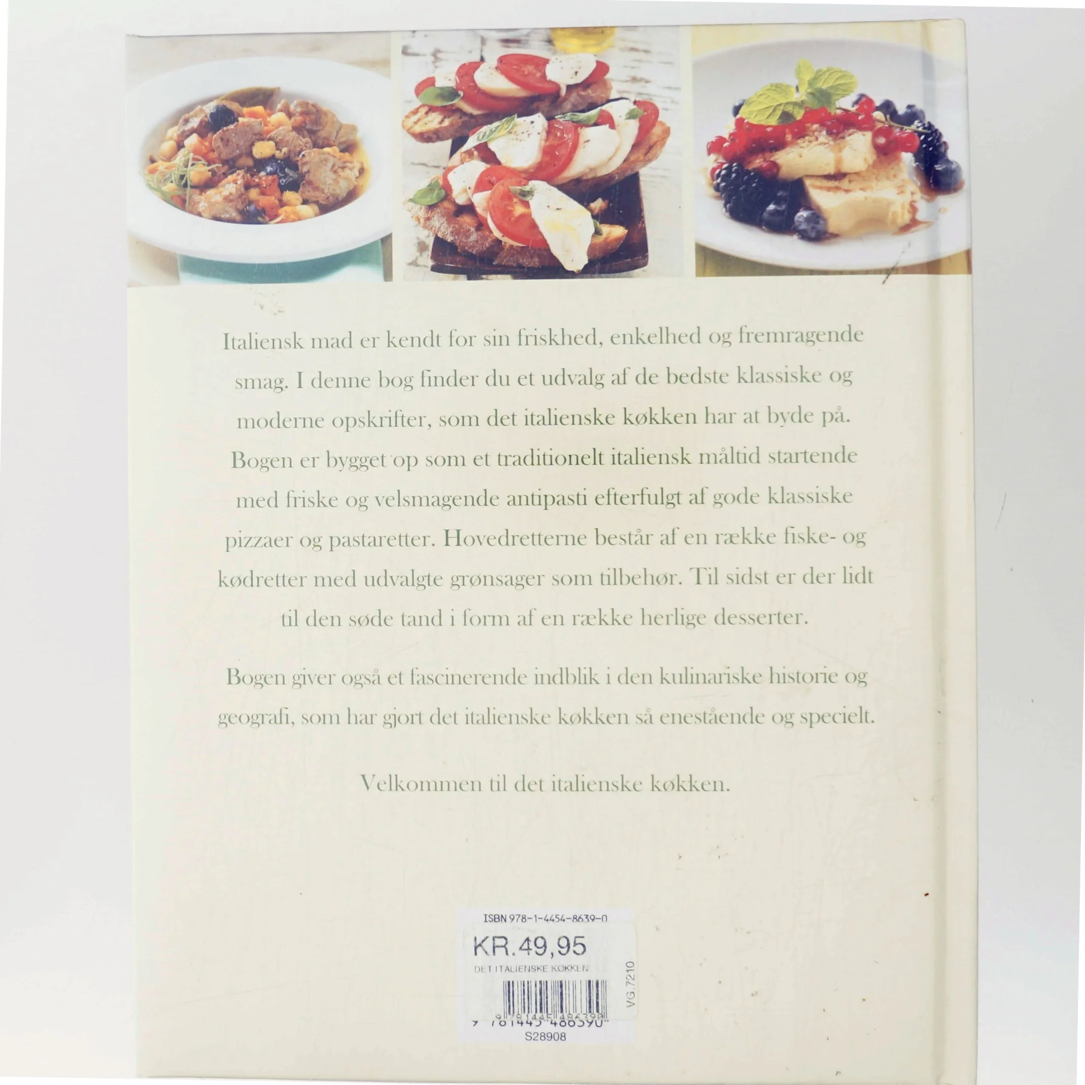 Det italienske køkken af <Bogens forfattere> (Bog)