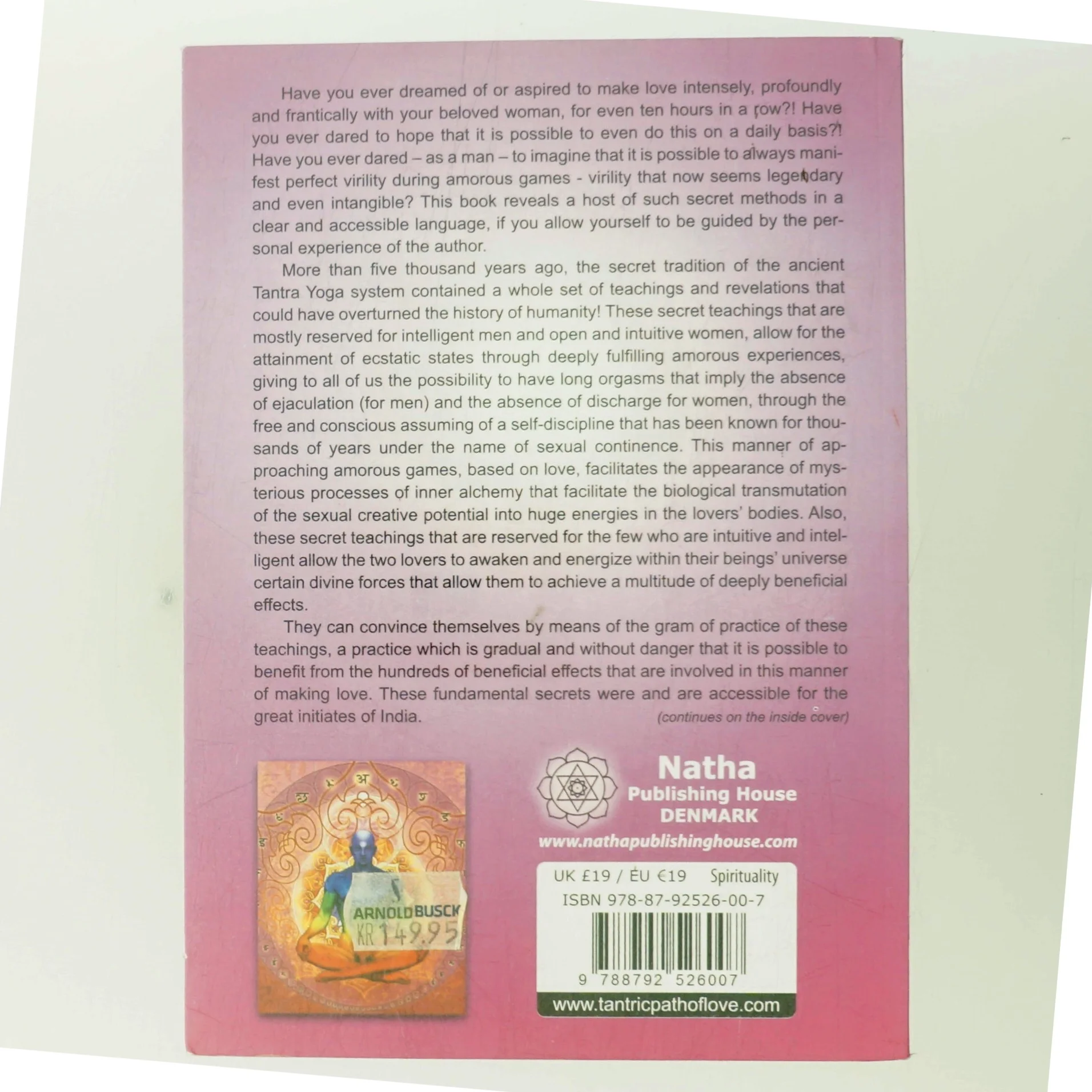 The secret tantric path of love : to happiness and fulfillment in a couple relationship af Gregorian Bivolaru (Bog)