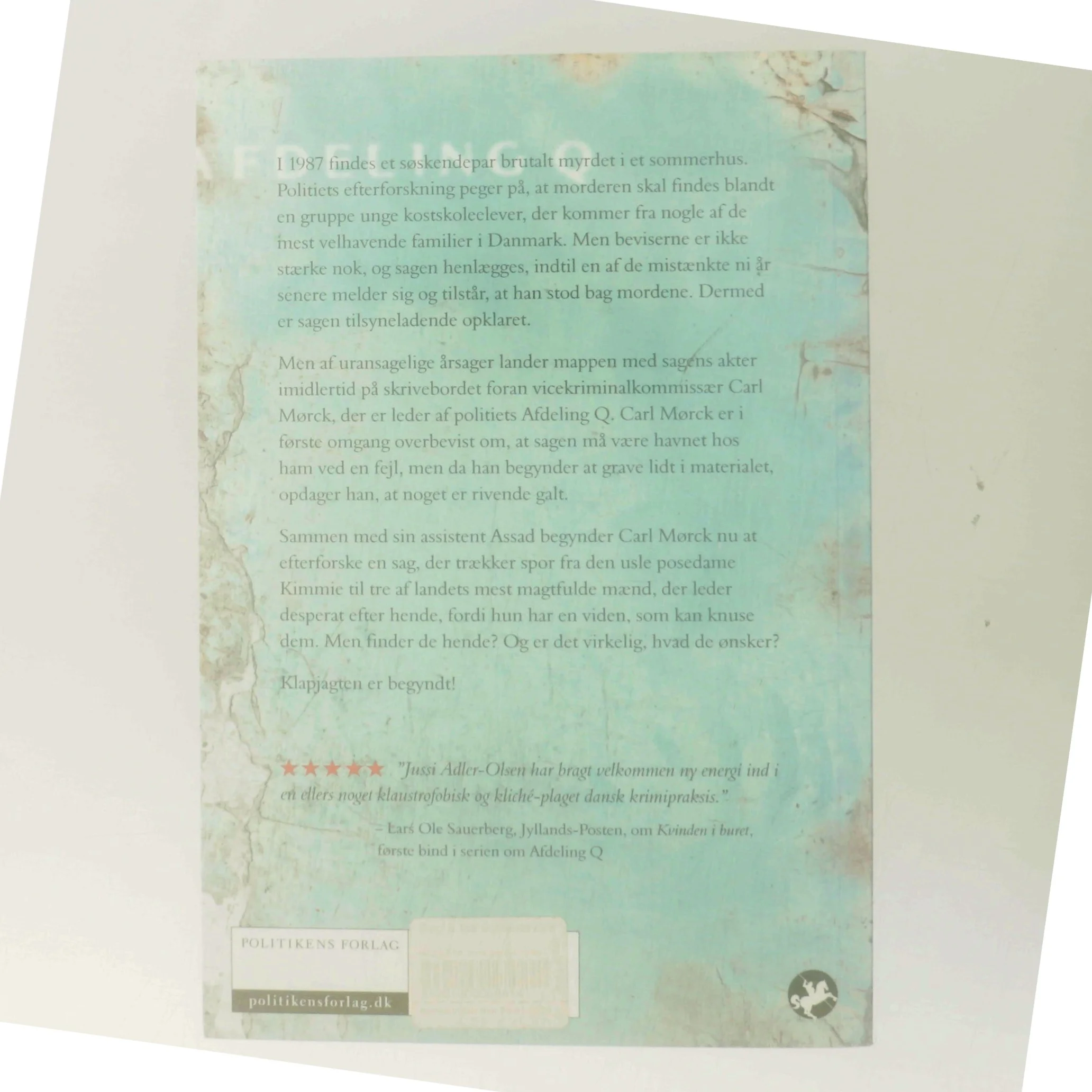 Fasandræberne af Jussi Adler-Olsen (Bog)