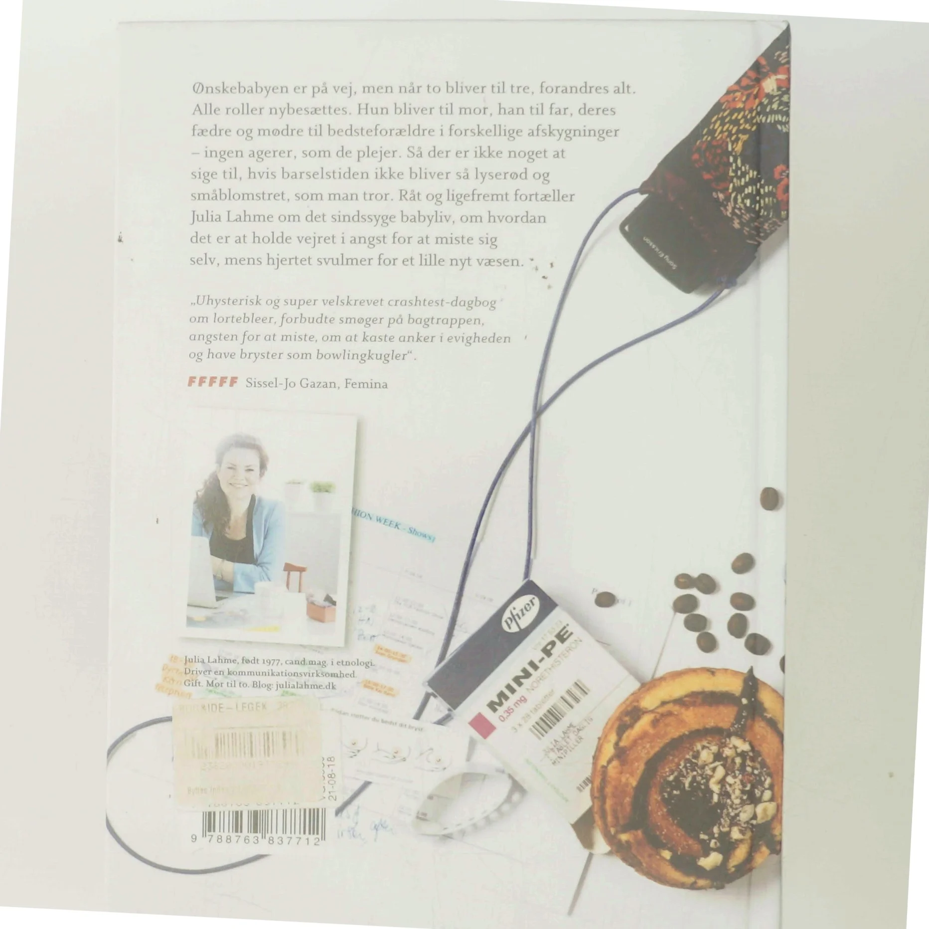 Hvor lagde jeg babyen? : afsløringer fra en nybagt mor af Julia Lahme (Bog)