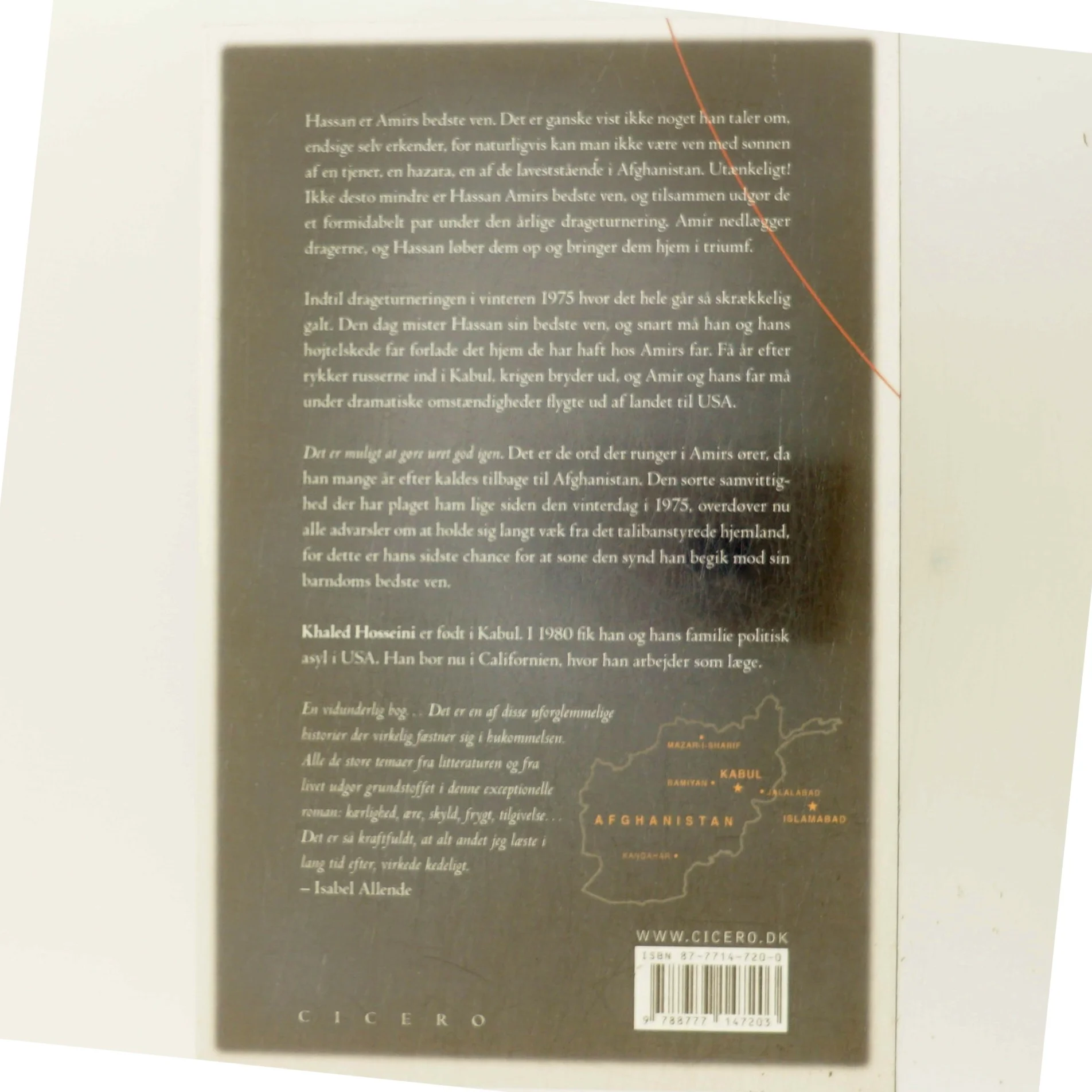 Drageløberen af Khaled Hosseini (Bog)