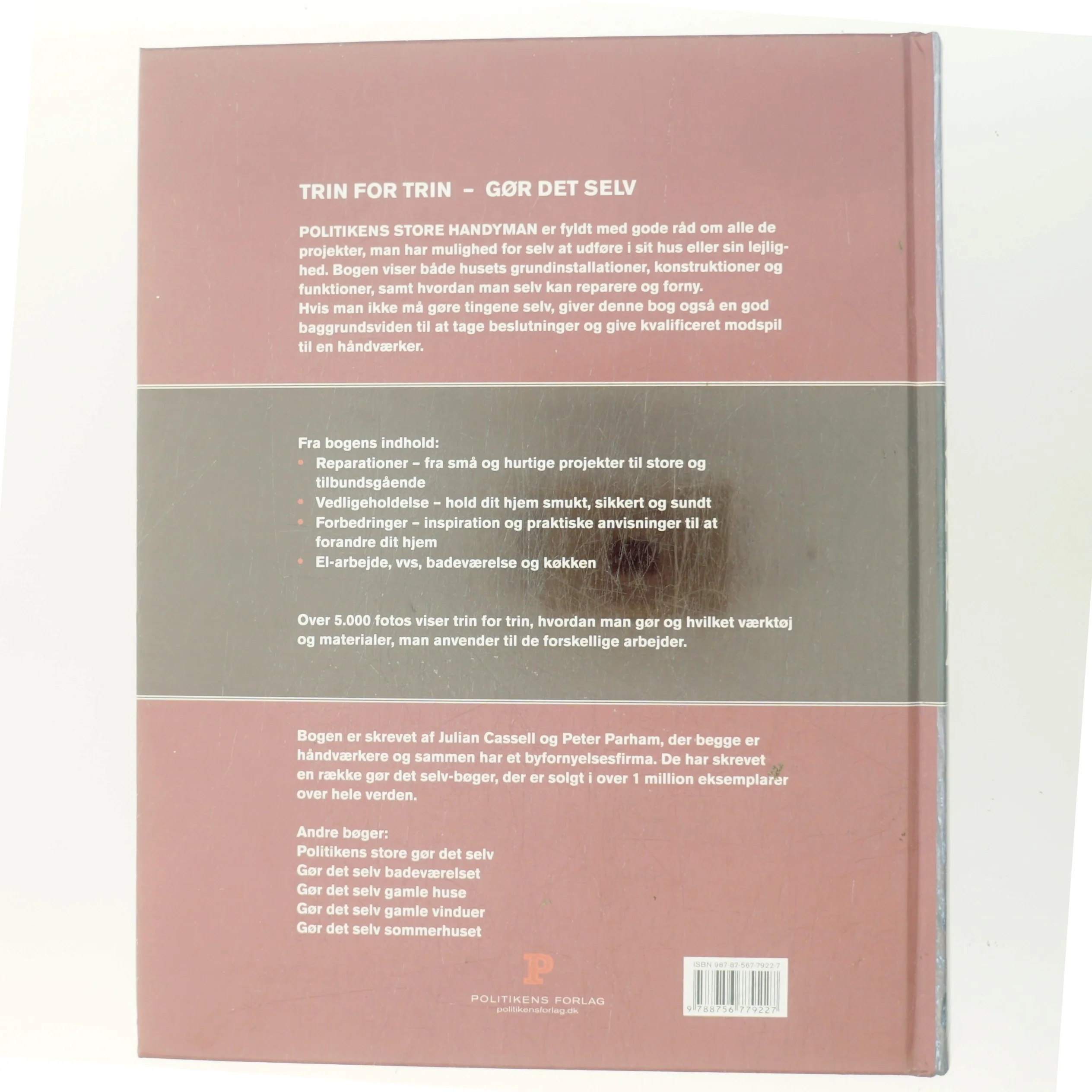 Politikens store handyman : gør det selv trin for trin (Bog)