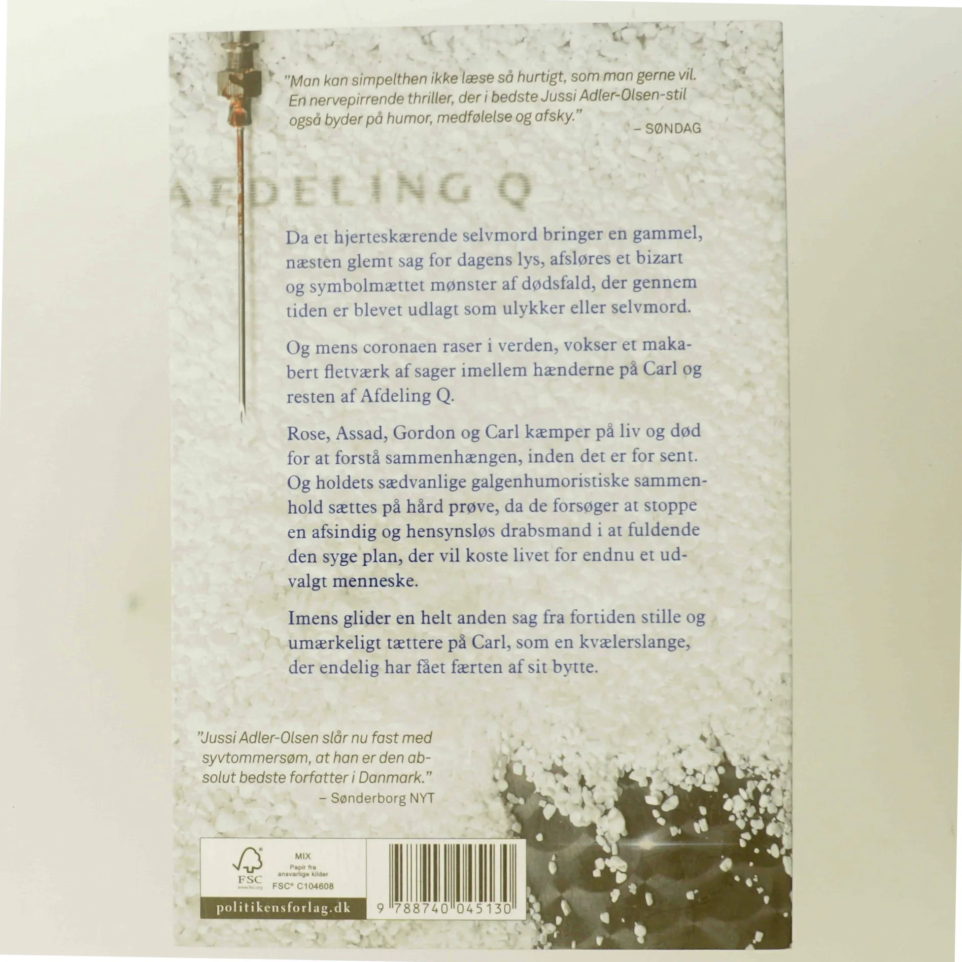 Natrium chlorid : krimithriller af Jussi Adler-Olsen (Bog)