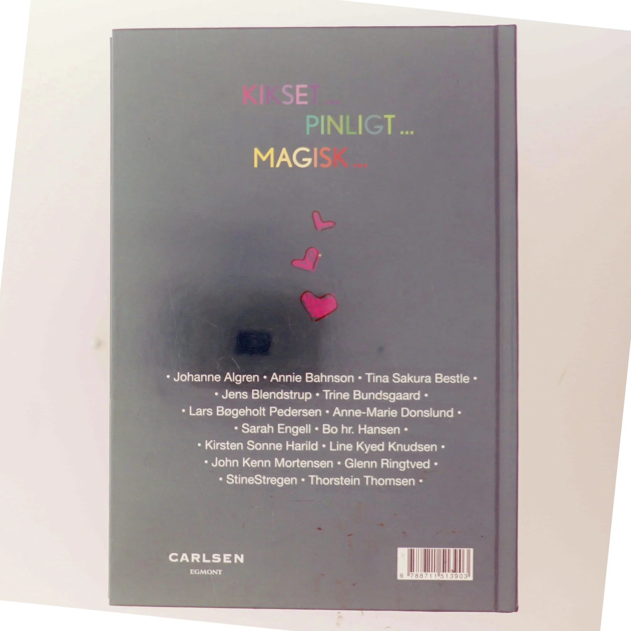 Mit første kys af Johanne Algren (Bog) fra Carlsen