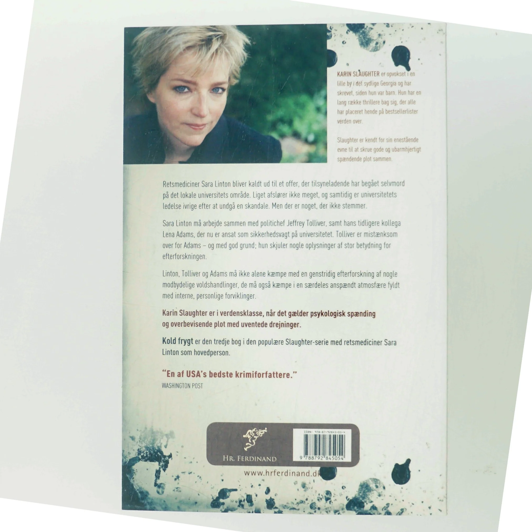 Kold frygt af Karin Slaughter (Bog)