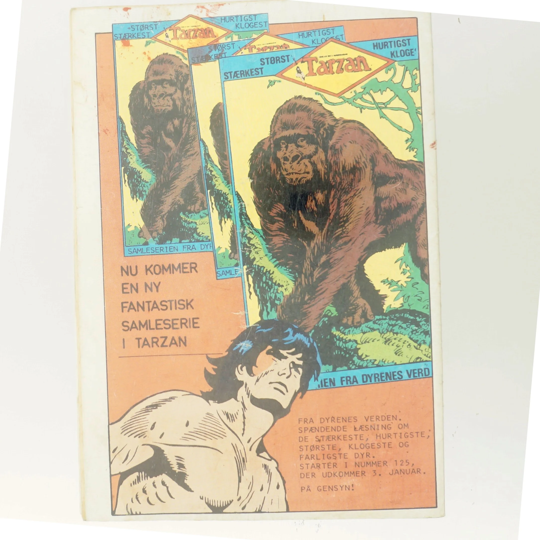 Tarzans Søn af Edgar Rice Burroughs (Bog)