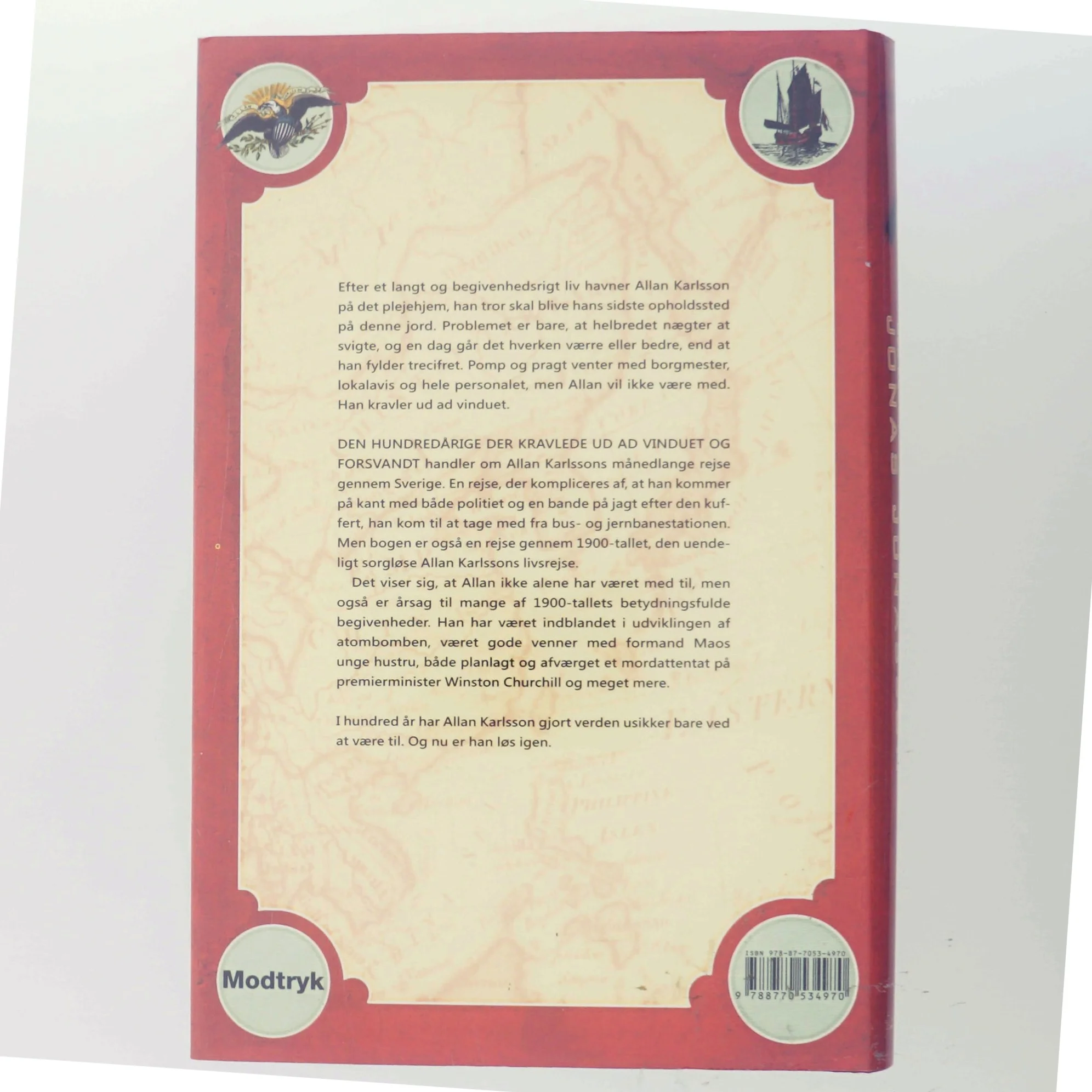 Den hundredeårige af Jonas Jonasson (Bog)