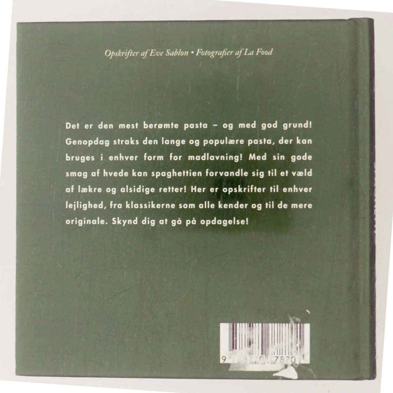 Den lille bog om spaghetti af Eve Sablon (Bog)