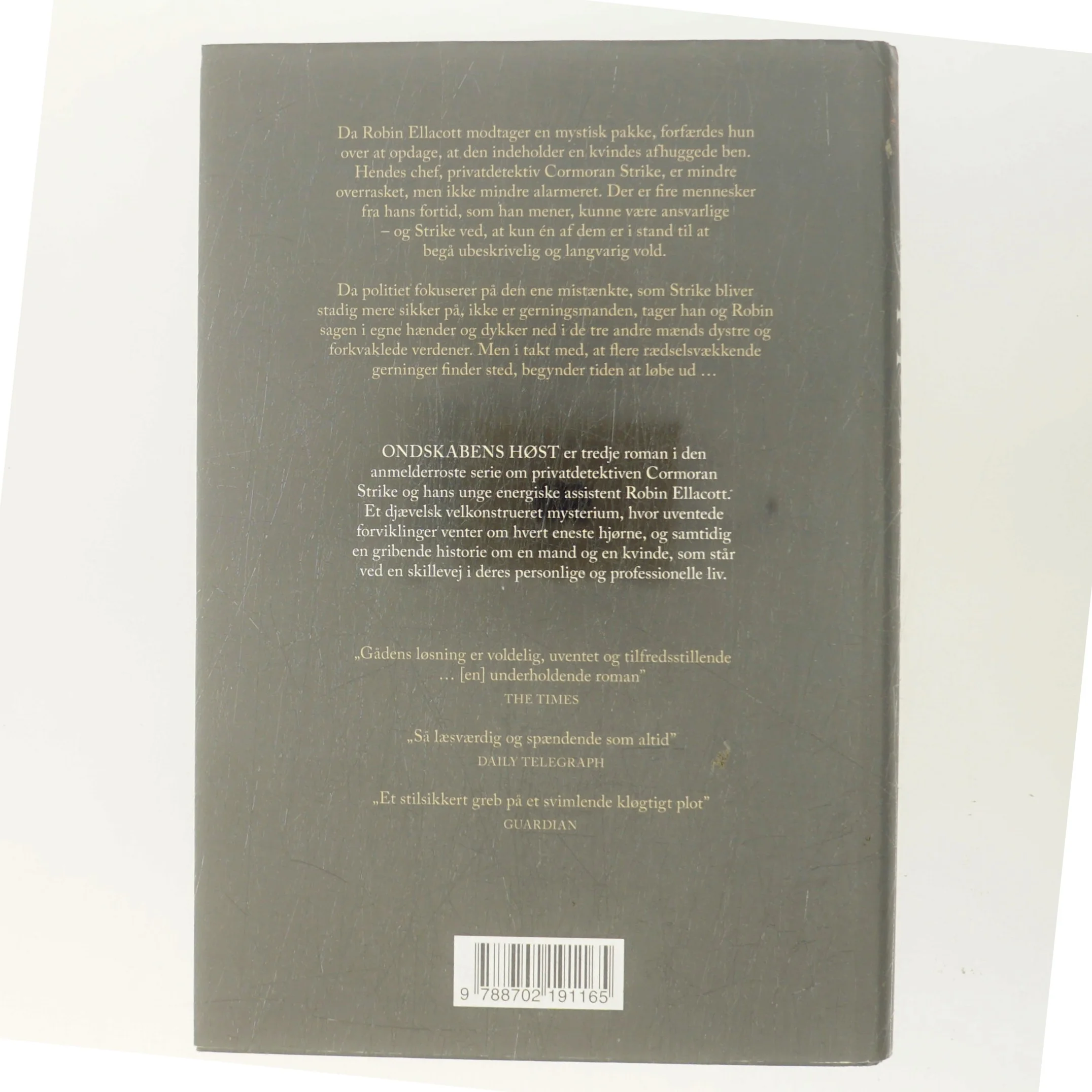 Ondskabens høst af Robert Galbraith (Bog)