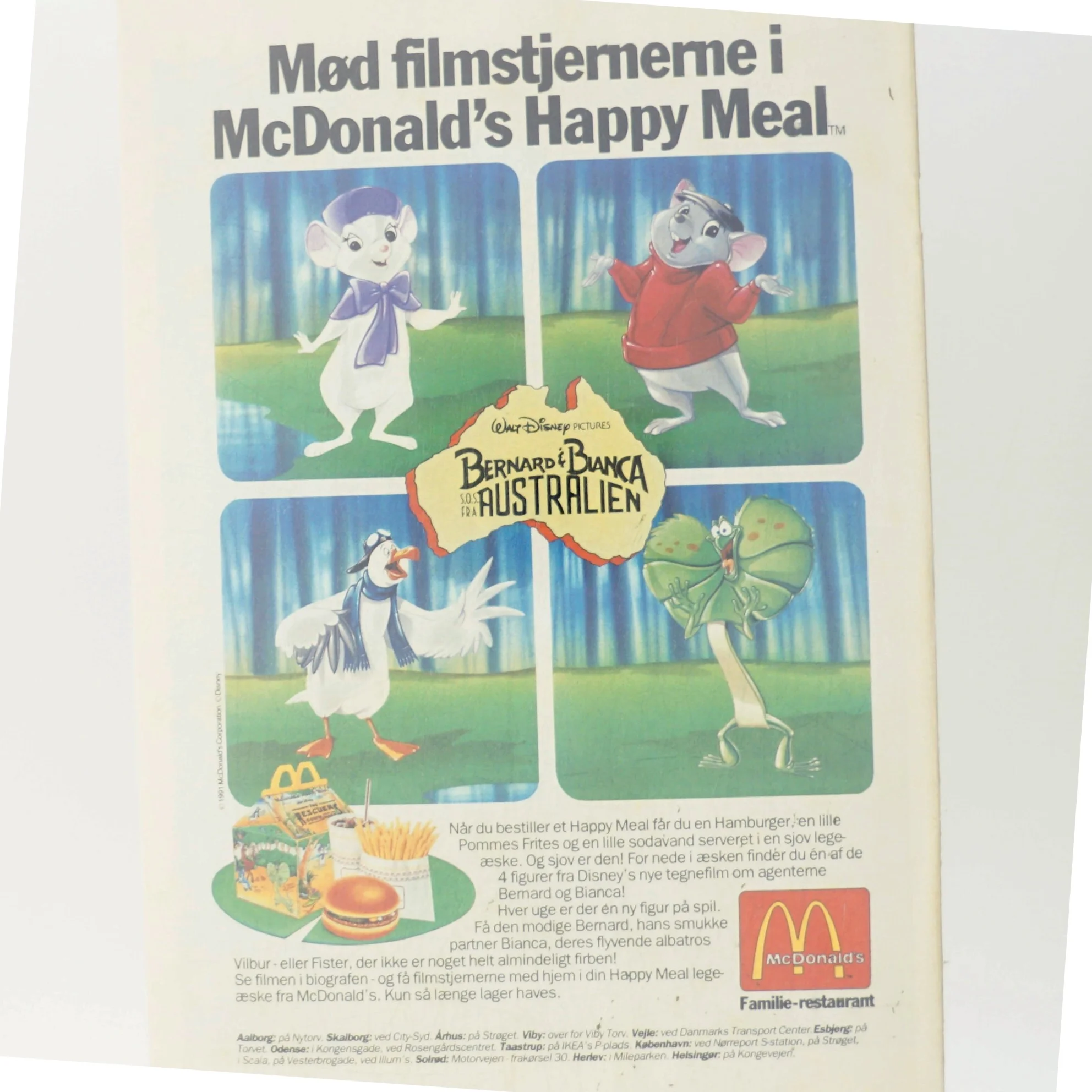 Bernard & Bianca i Australien (Bog)