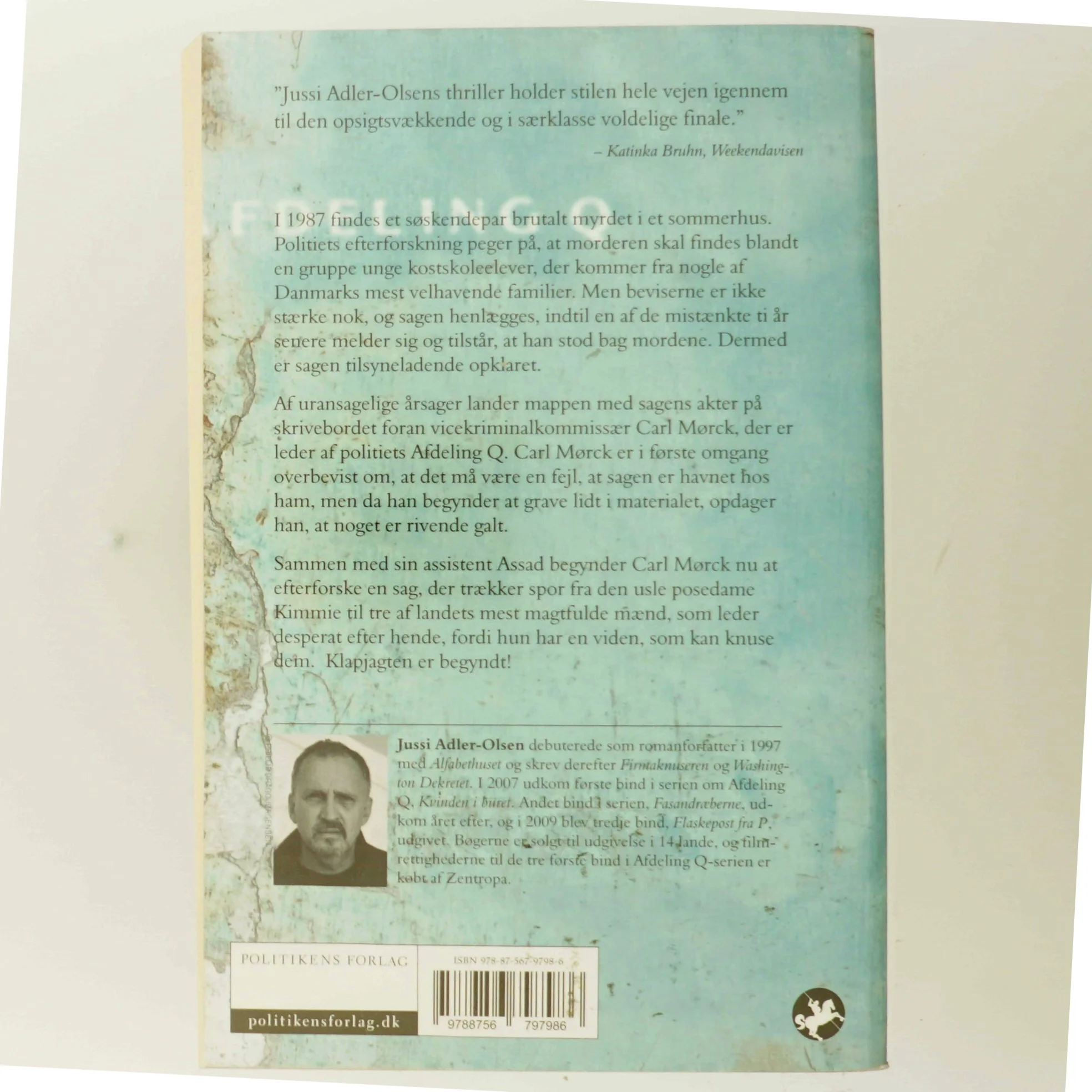 Fasandræberne af Jussi Adler-Olsen (Bog) fra Politikens Forlag